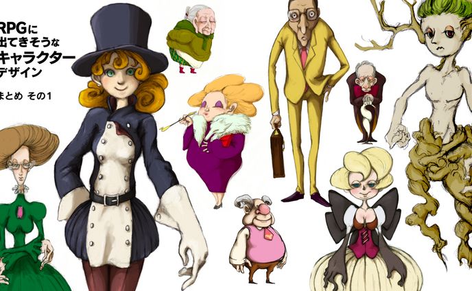 character design、pxtone