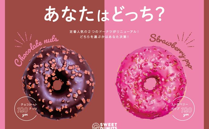 ドーナッツ屋のポスター