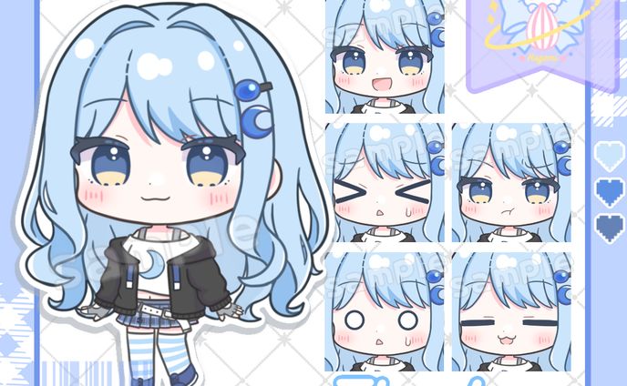 みずもちくん様 ミニキャラ