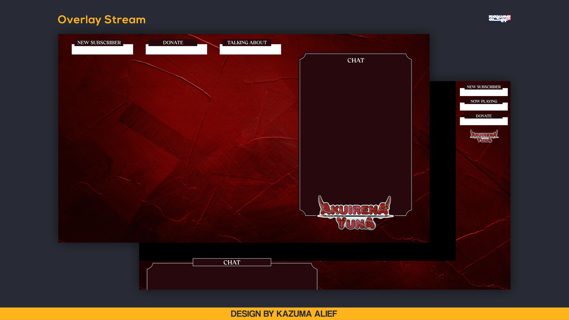 [Stream Overlay] Akuirena Yuna-1