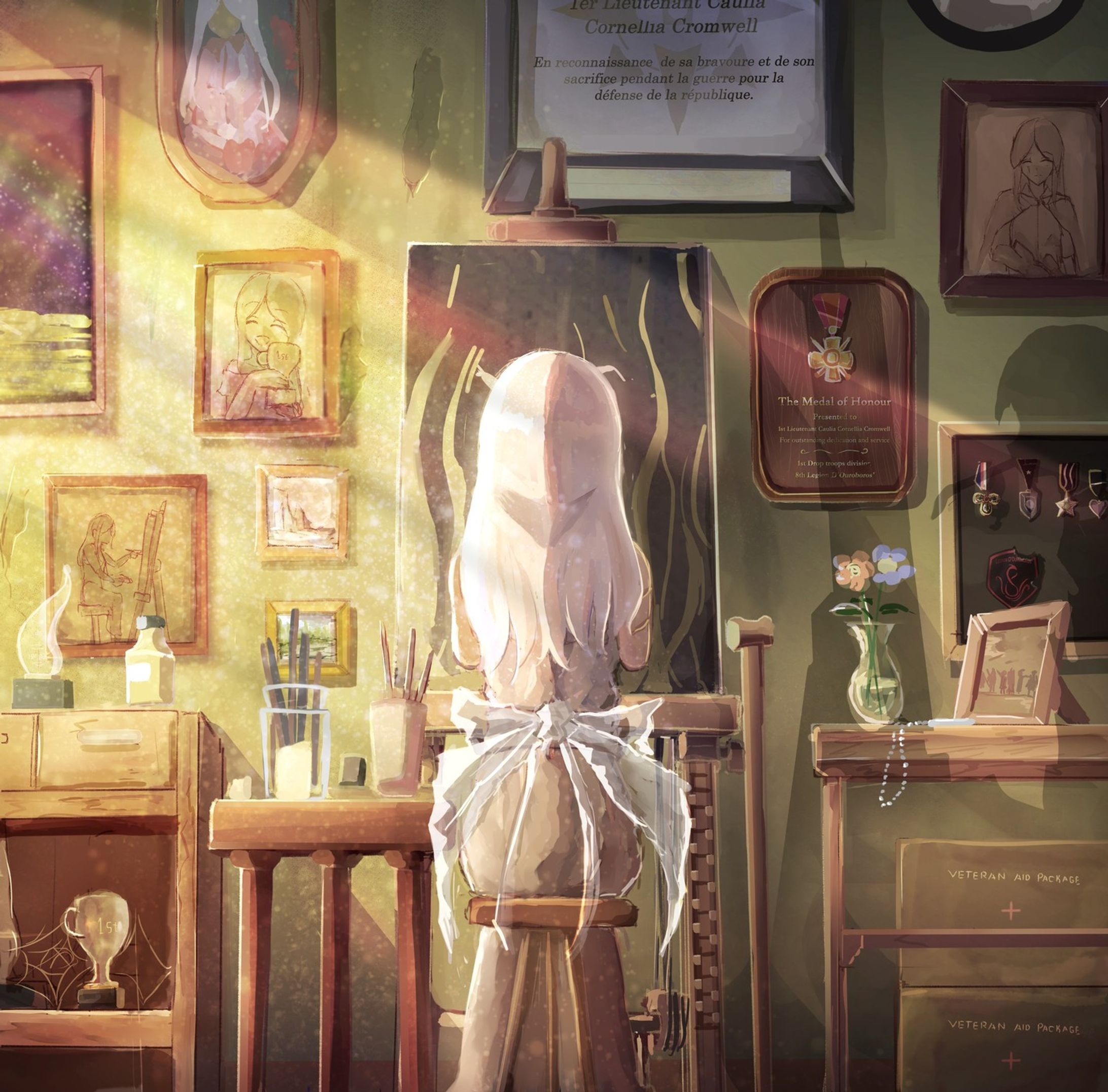 Chasing a long lost dream.
.
.
.
#art #illustration #oc #originalillustration #girl #animegirl #amputee-1