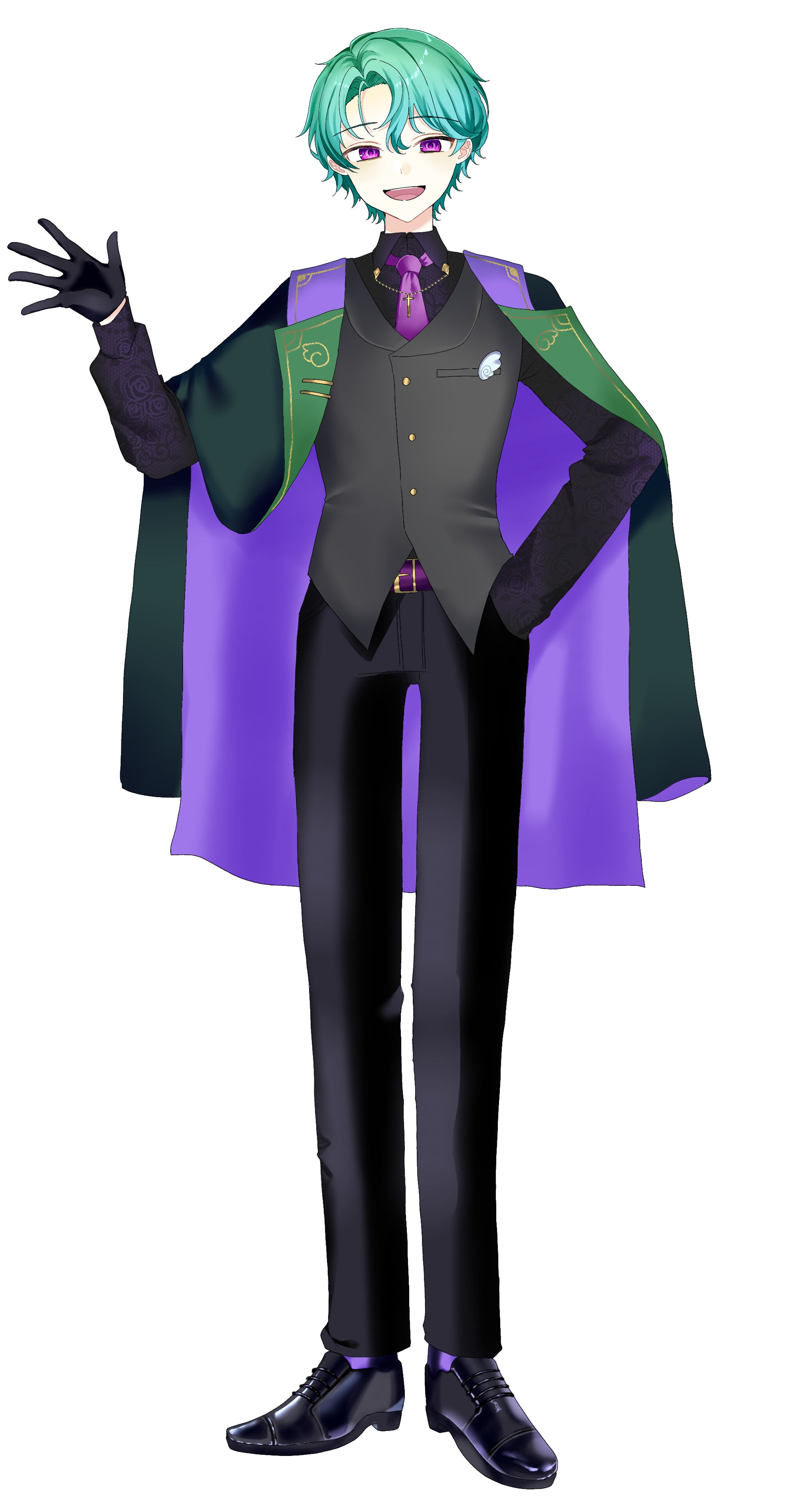 Vライバー様キャラクターデザイン／立ち絵-1