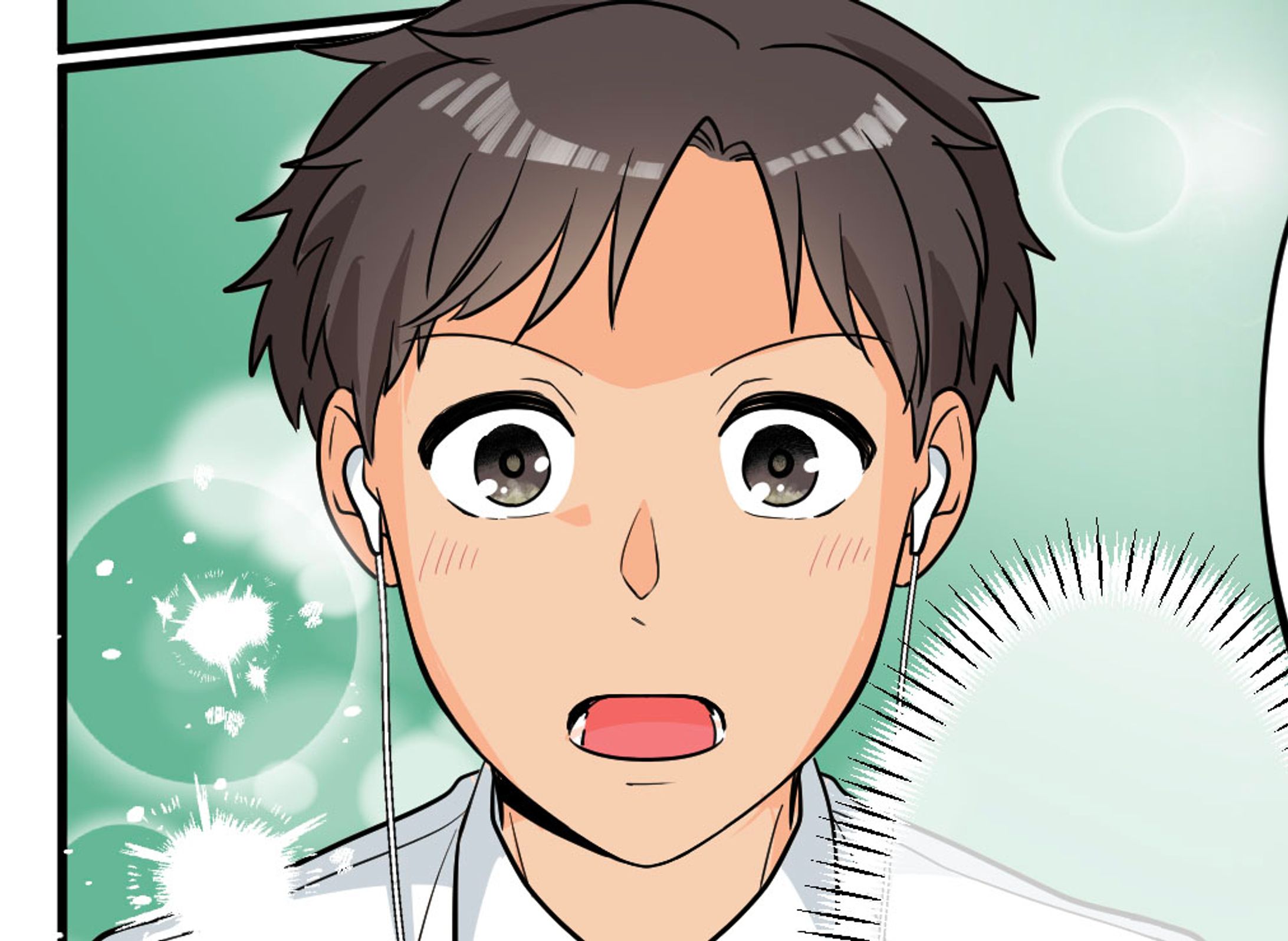 大手予備校 講習会案内DM用漫画-1