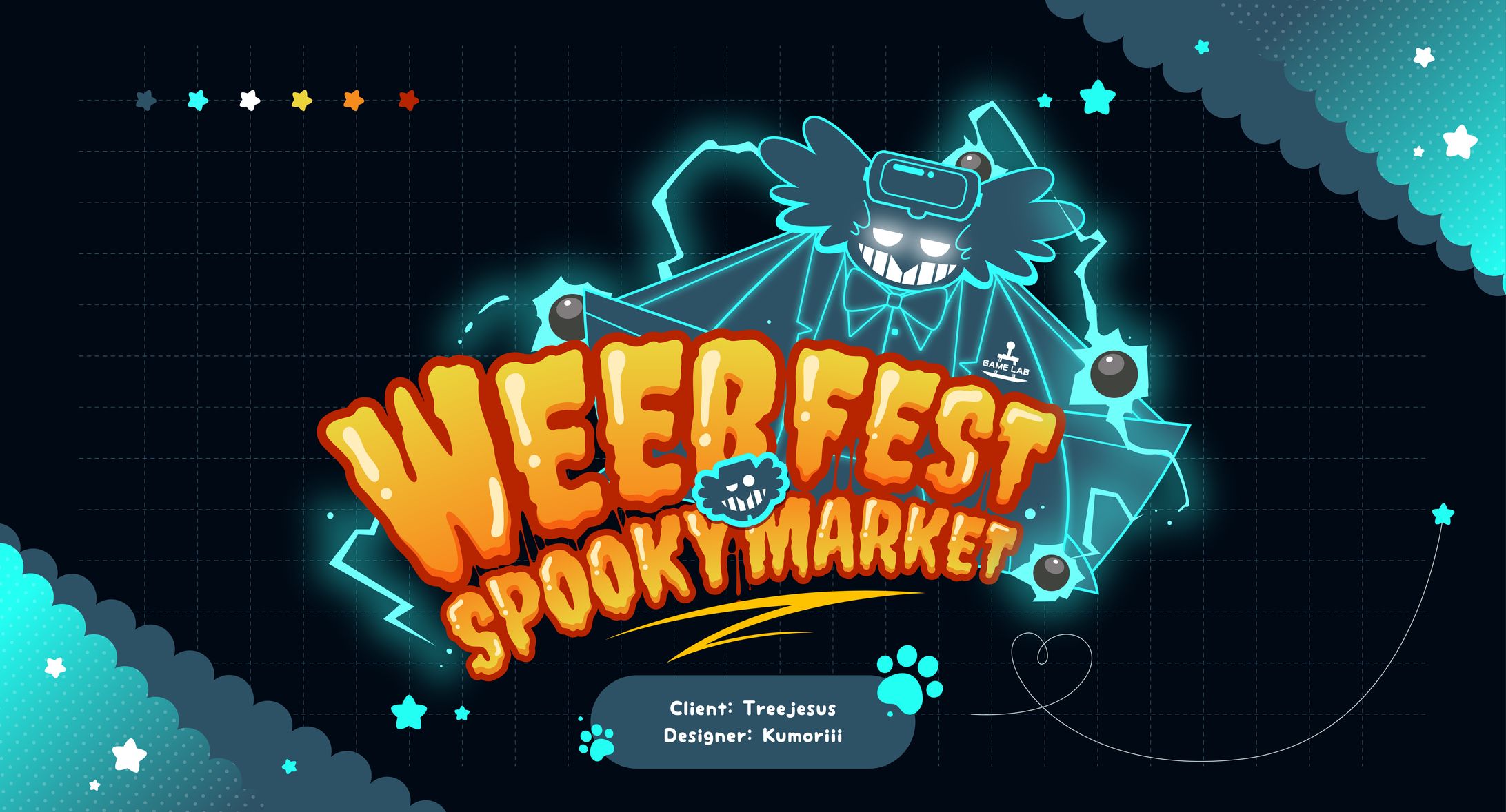 "Weeb Fest Spooky Market" TYPO-1