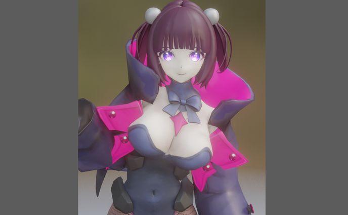 ３Dキャラモデル習作002