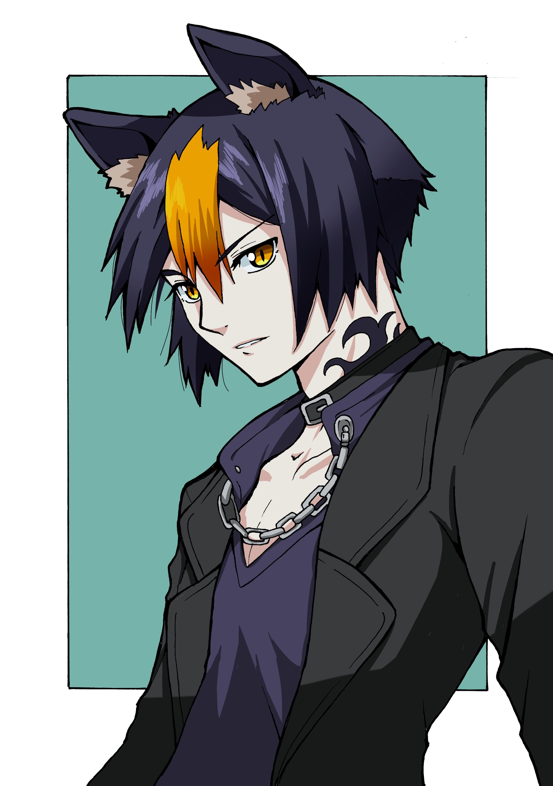 ご依頼で描いた男性キャラ-1