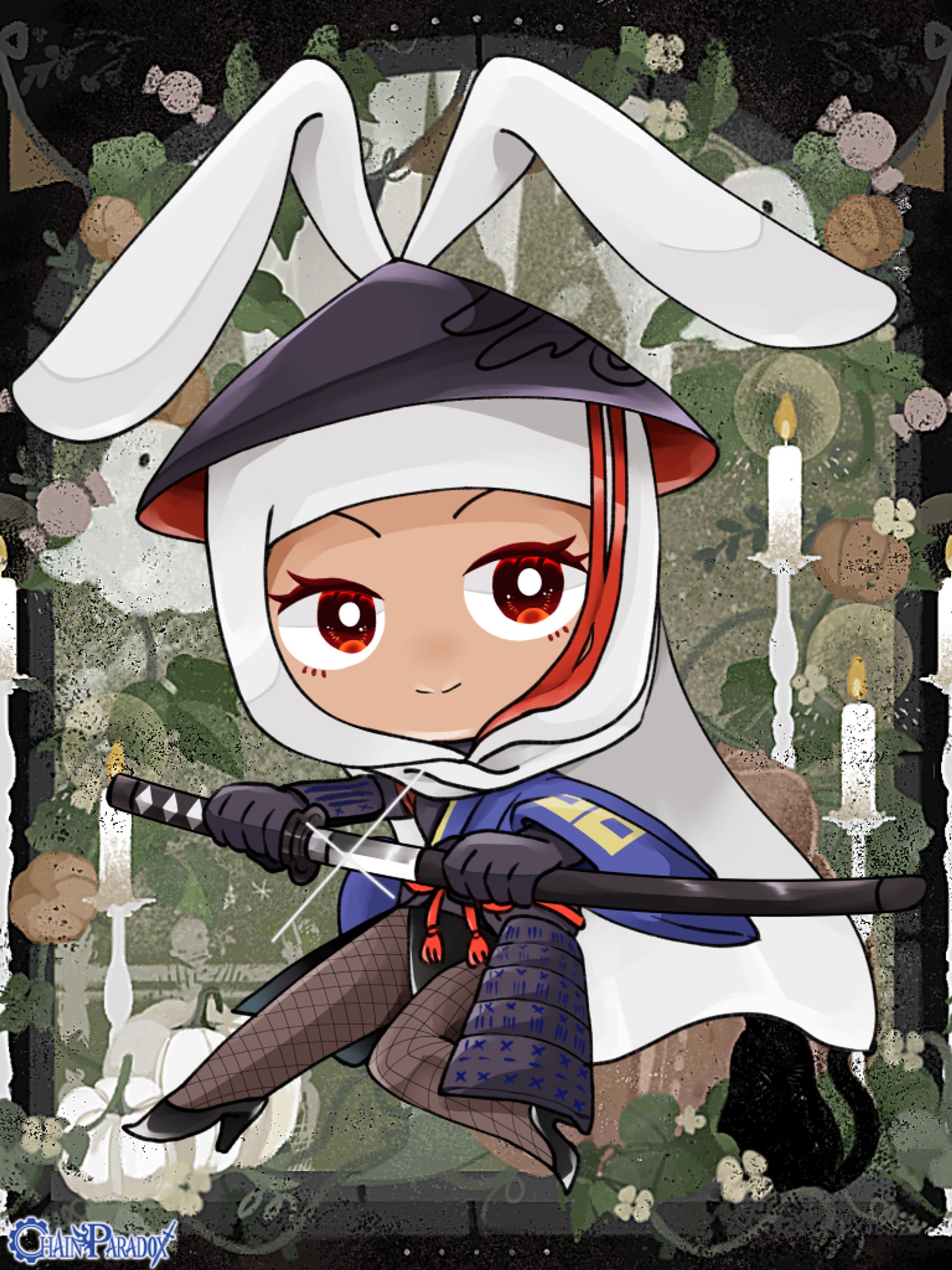 【TW】南瓜行列SDイラスト2024-1