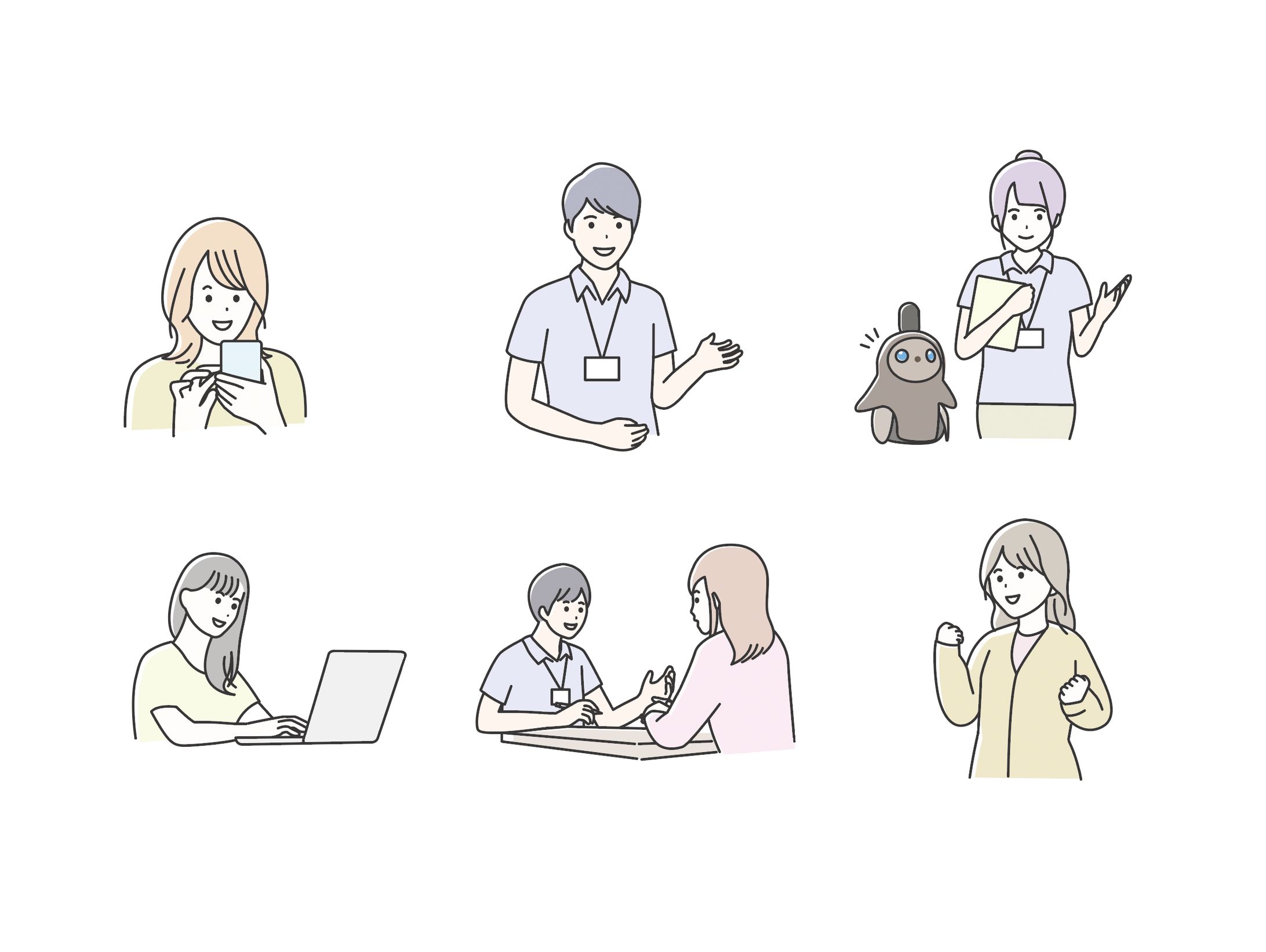 パンフレット挿入イラスト-1