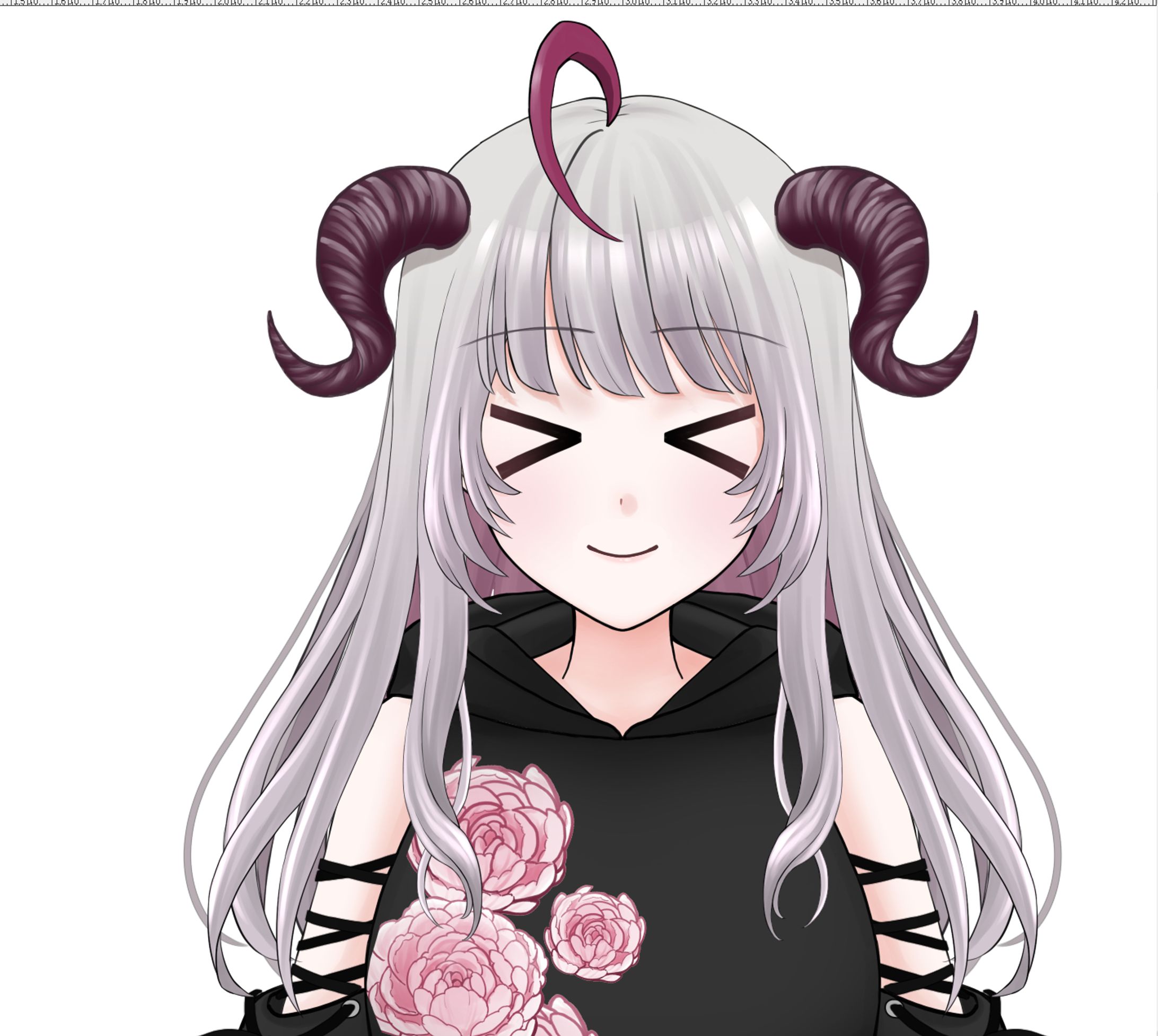 Vtuber 定時なゆ 表情差分-1