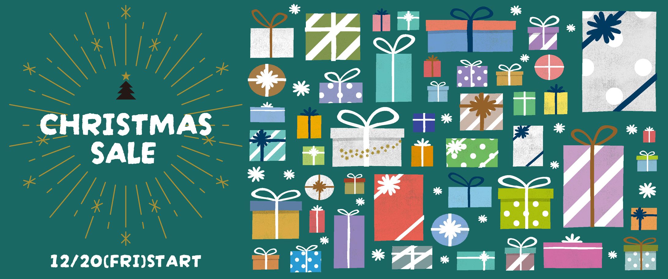 CHRISTMAS SALE バナー-1