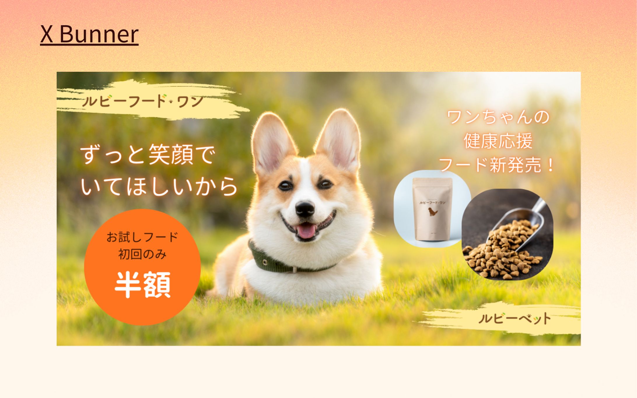 【HerTech 架空案件】ペットフードバナー-1