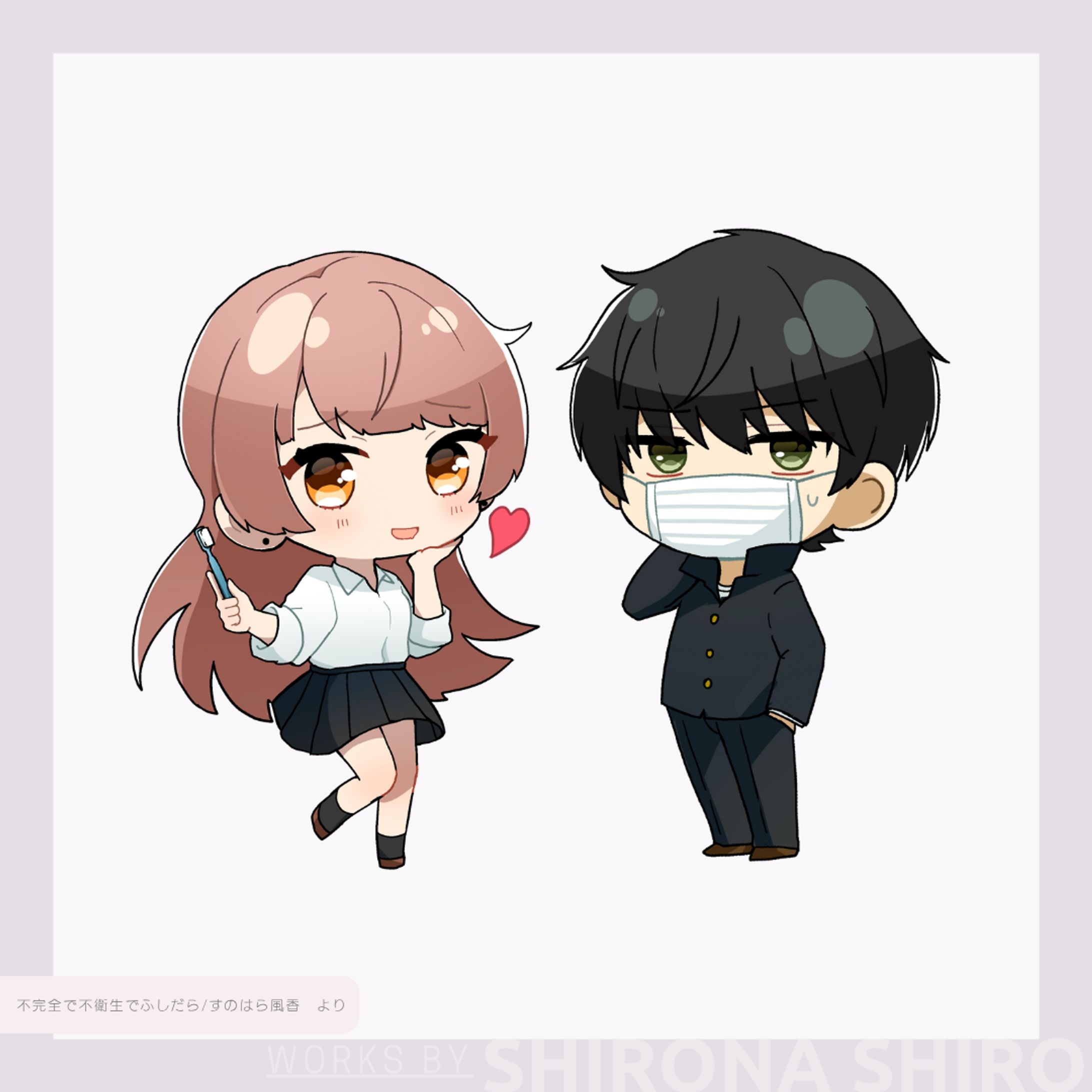 ミニキャラ（SDキャラ）イラストサンプル-1