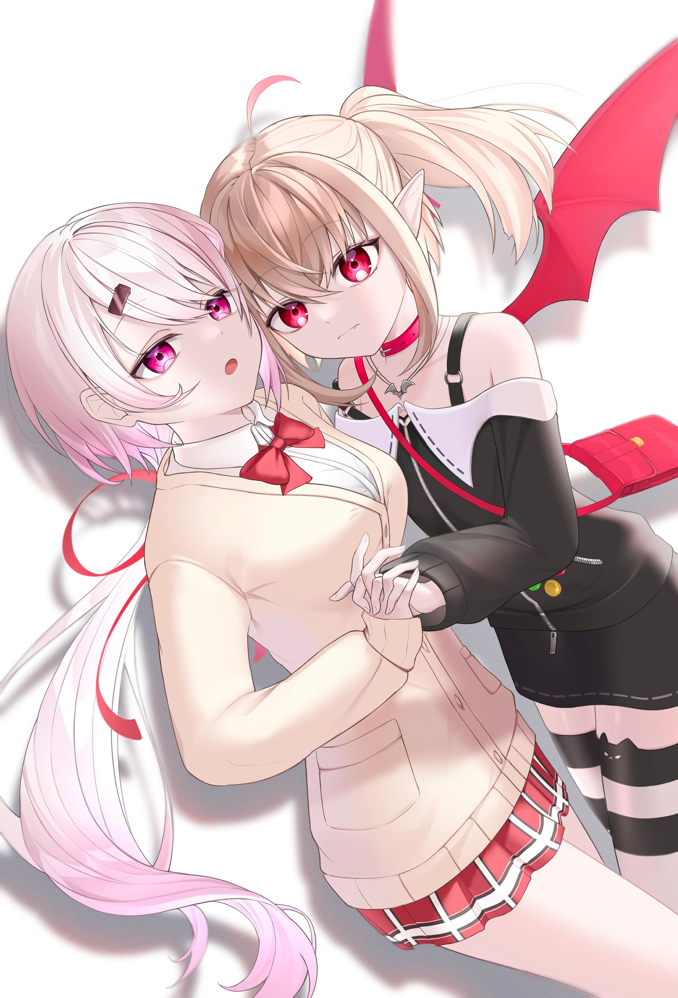 ファンアート　椎名唯華＆魔界ノりりむ（にじさんじ）-1