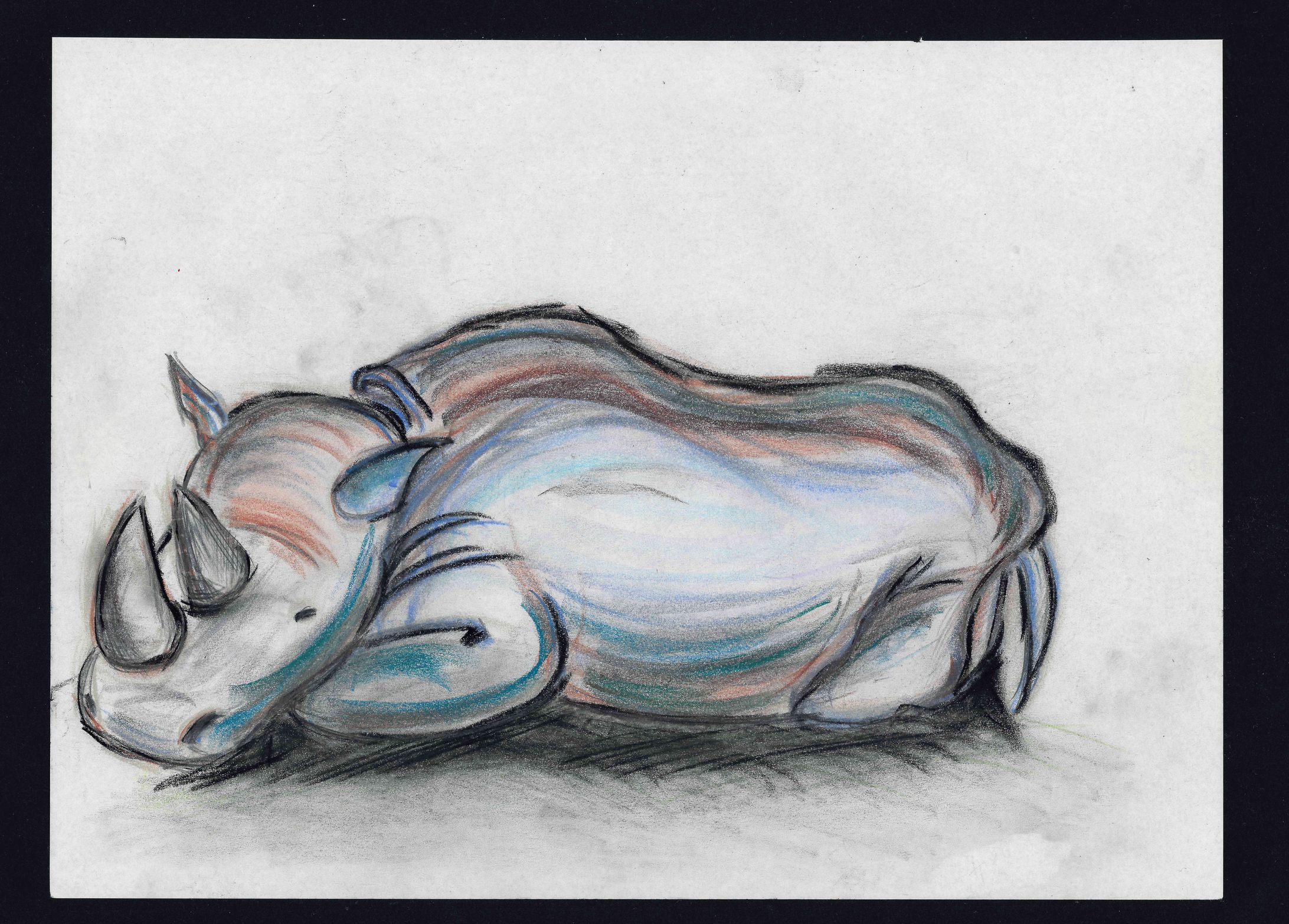 動物園でのスケッチ-1