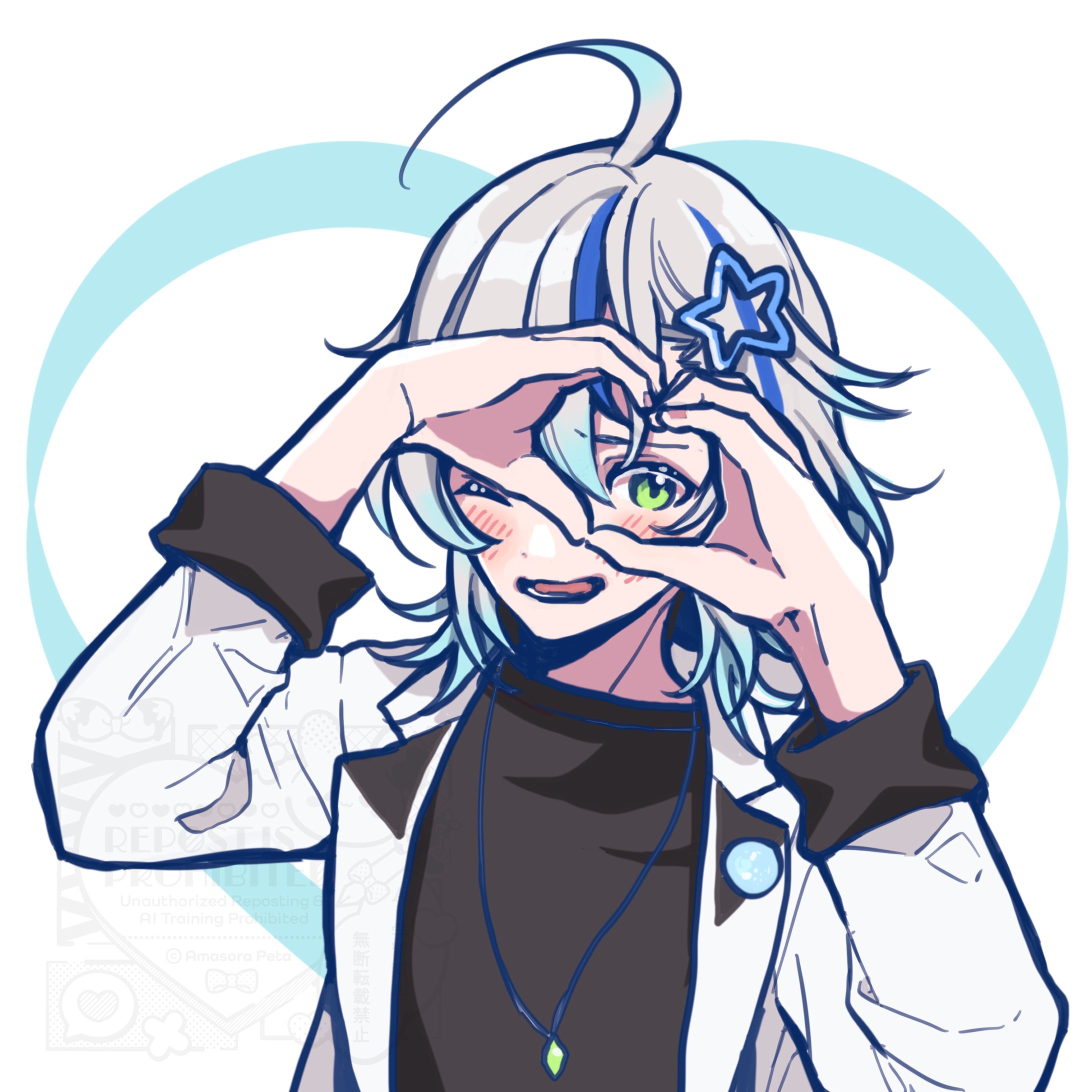 性格解釈ラフ｜えむはなスピカ様-1