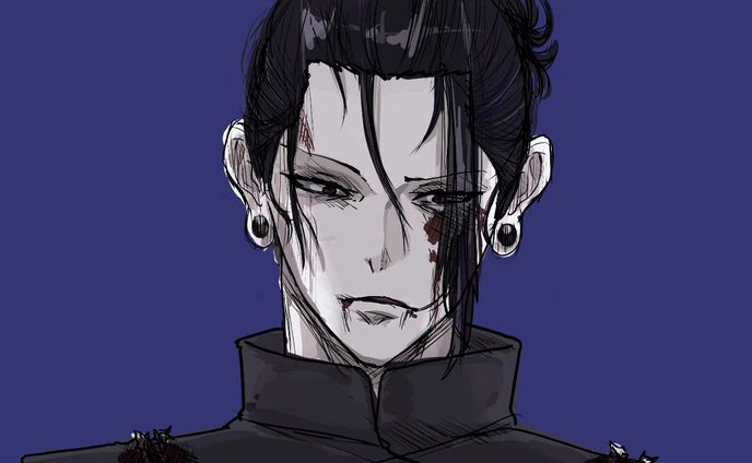 五条描いたから同じ絵柄で夏油も描いた⁡⁡
⁡顔のパーツのバランス難しいなこの人⁡
⁡
⁡#呪術廻戦 #illustragram #illustration