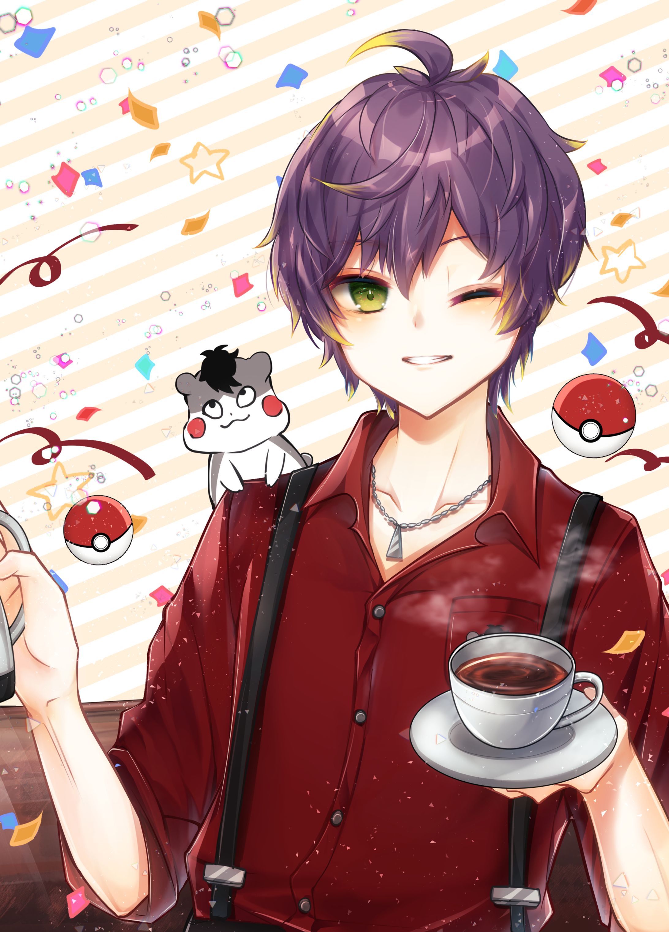 Vtuberさん　一枚絵-1