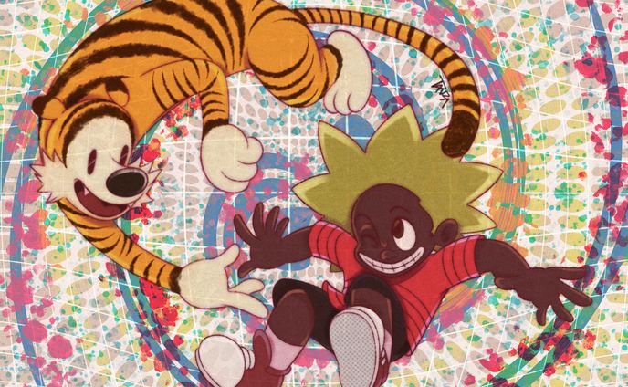 A Boy and his Tiger (Calvin & Hobbes)
