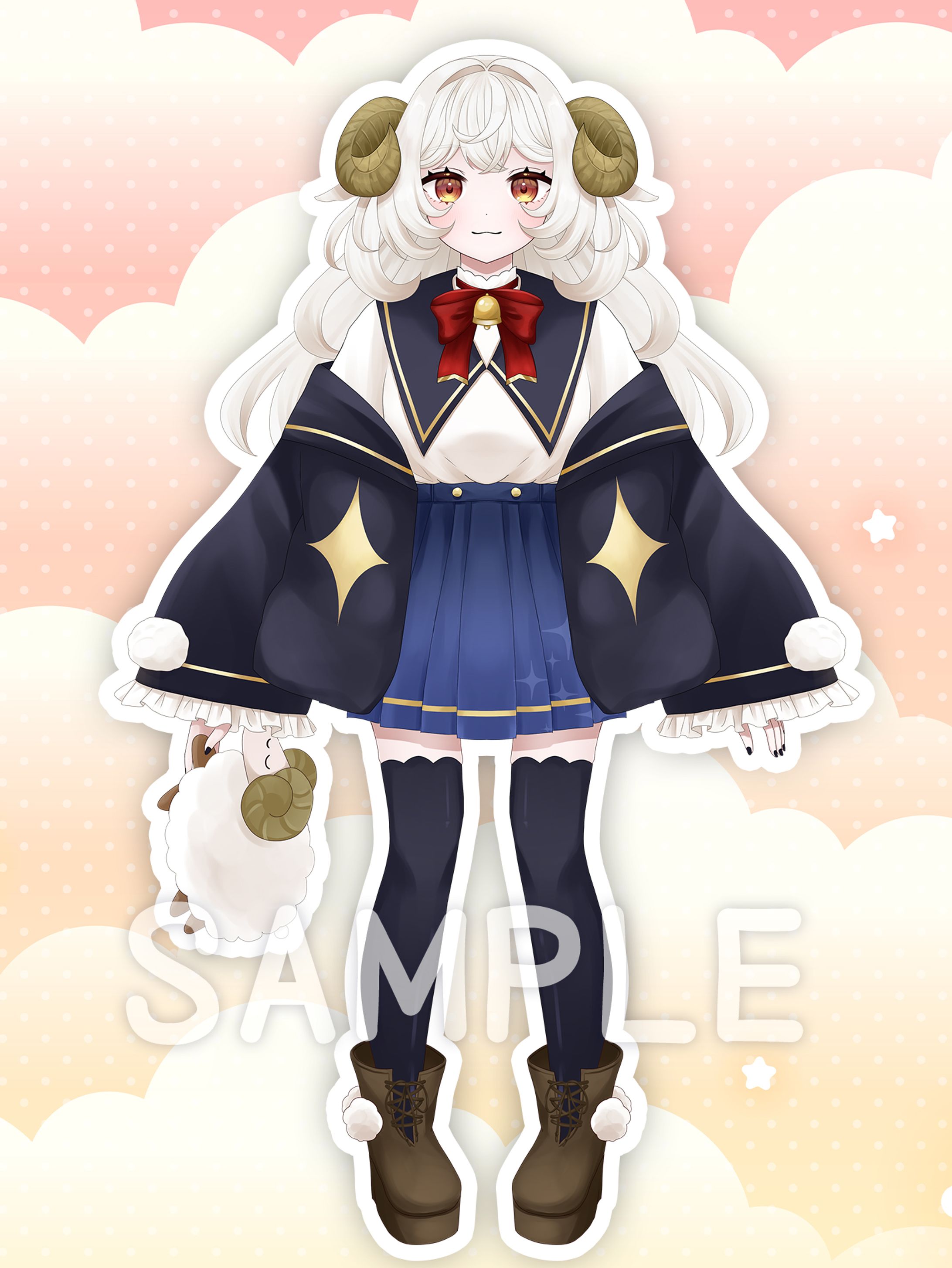 【Vtuberデザイン】陽街ねむ様-1