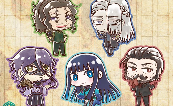 創作漫画「人魚姫一九七◯」SDキャライラスト