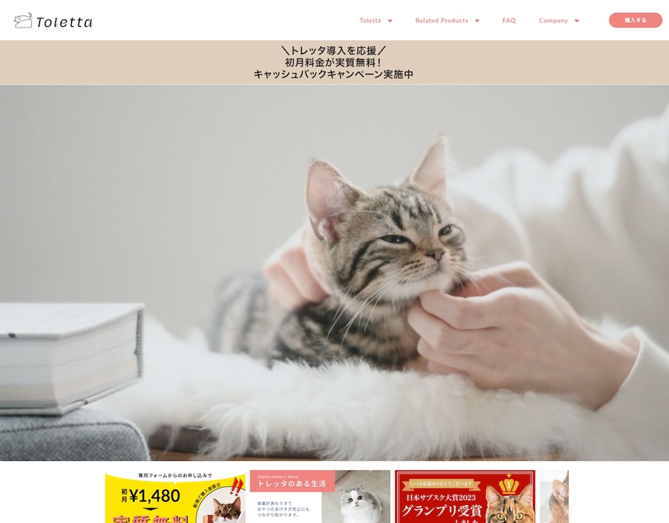 【ECサイト】Tolleta Cats-1