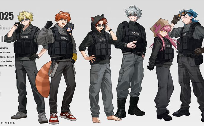 立ち絵・デフォルメ（おらんじ～な様）