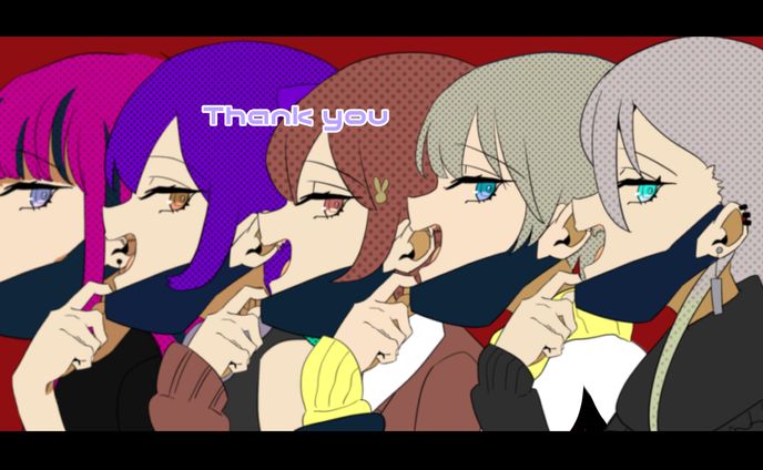 音楽制作、mv用イラスト