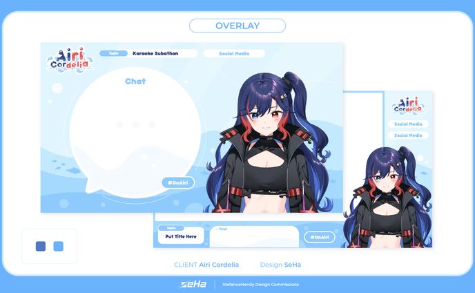 Overlay Airi Cordelia (Chat & Gaming)