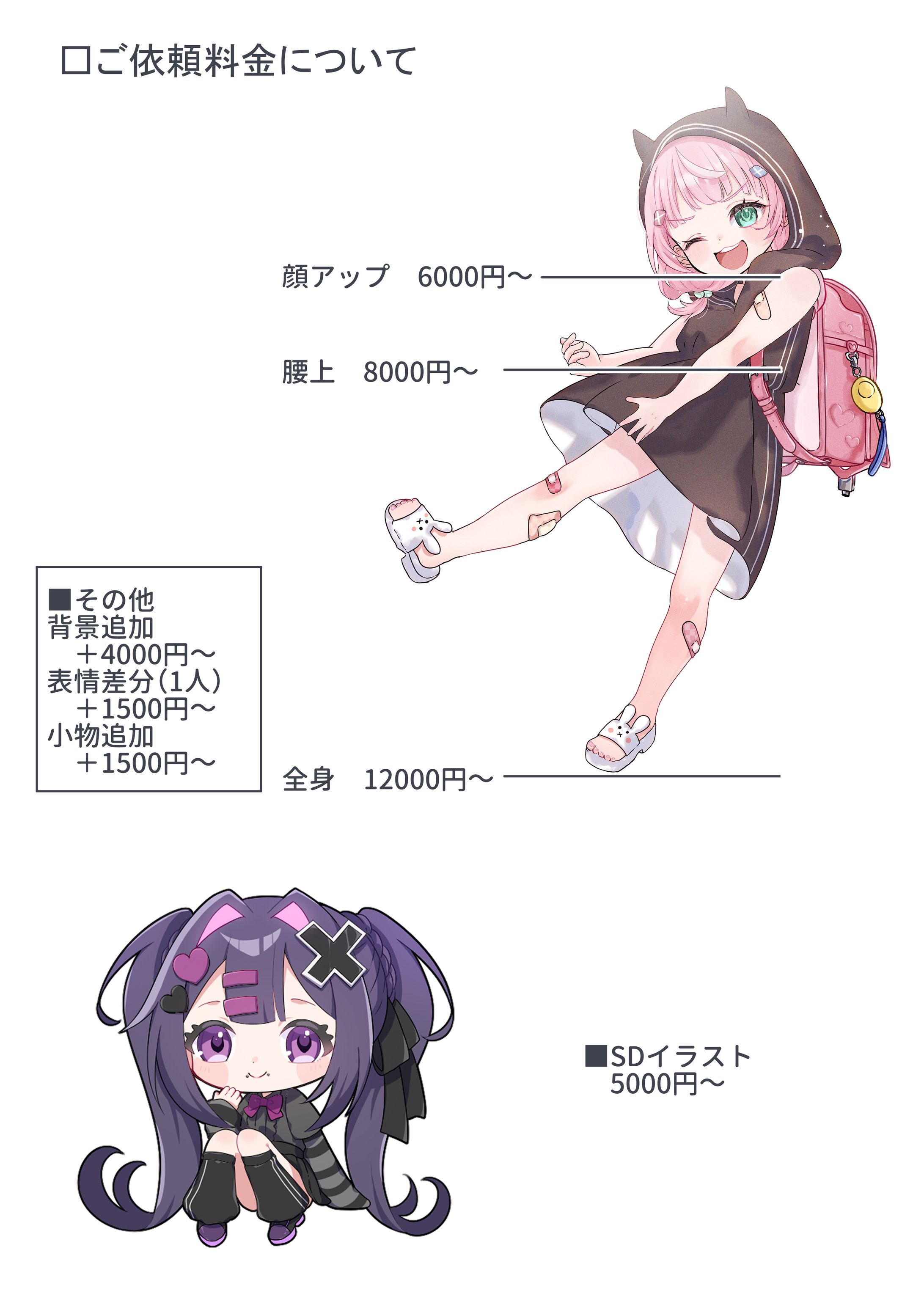 ■依頼料金表■-1