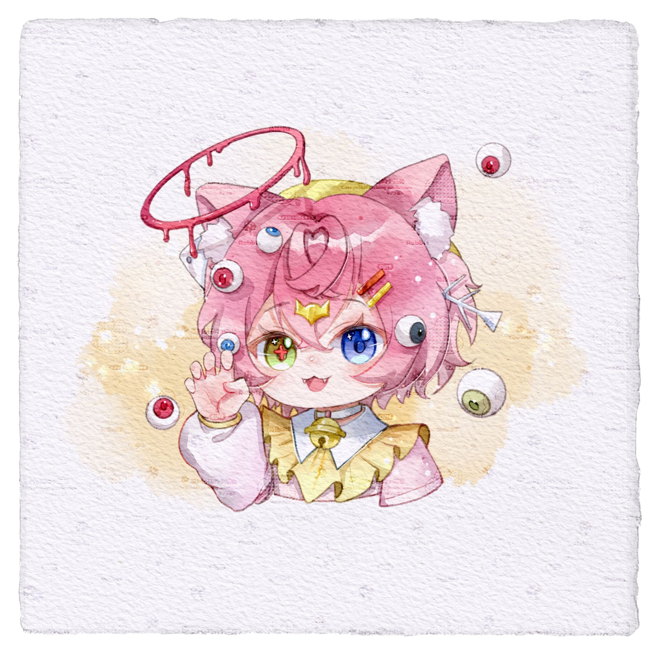 Bust Up Watercolor style-1