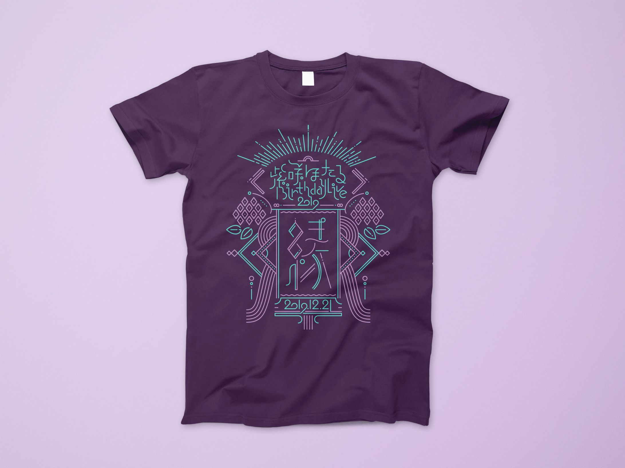 『紫咲ほたる BirthdayLive2019 縁』Tシャツ-1