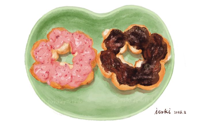 もちもちドーナツ