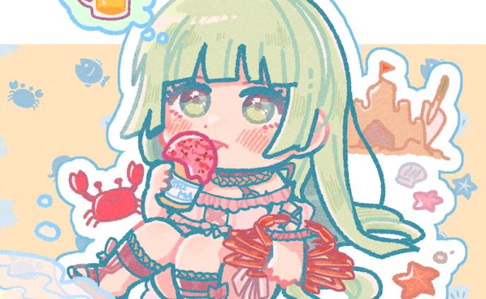 デフォルメ【フチあり】