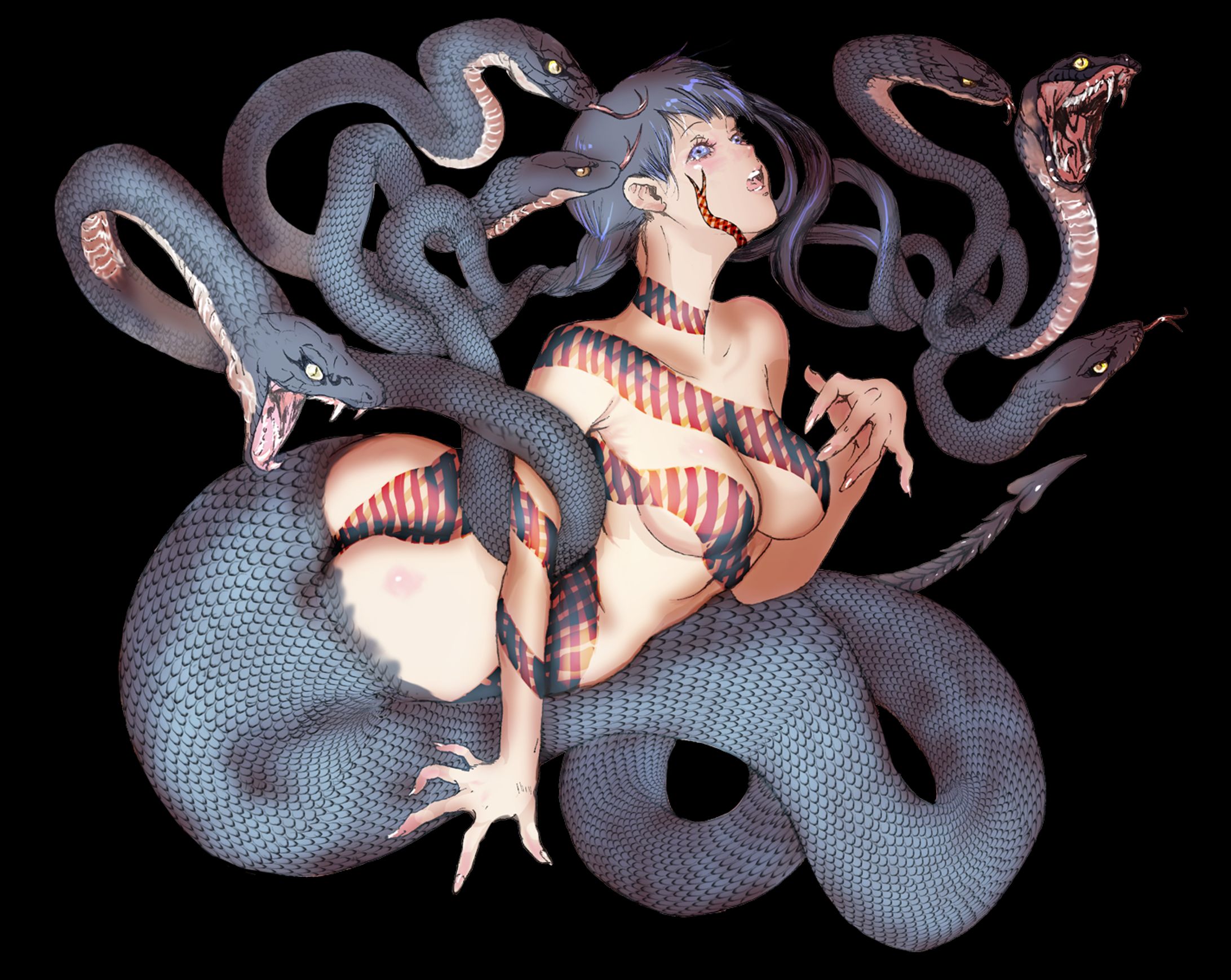 メデューサ（女性型モンスターデザイン）-1
