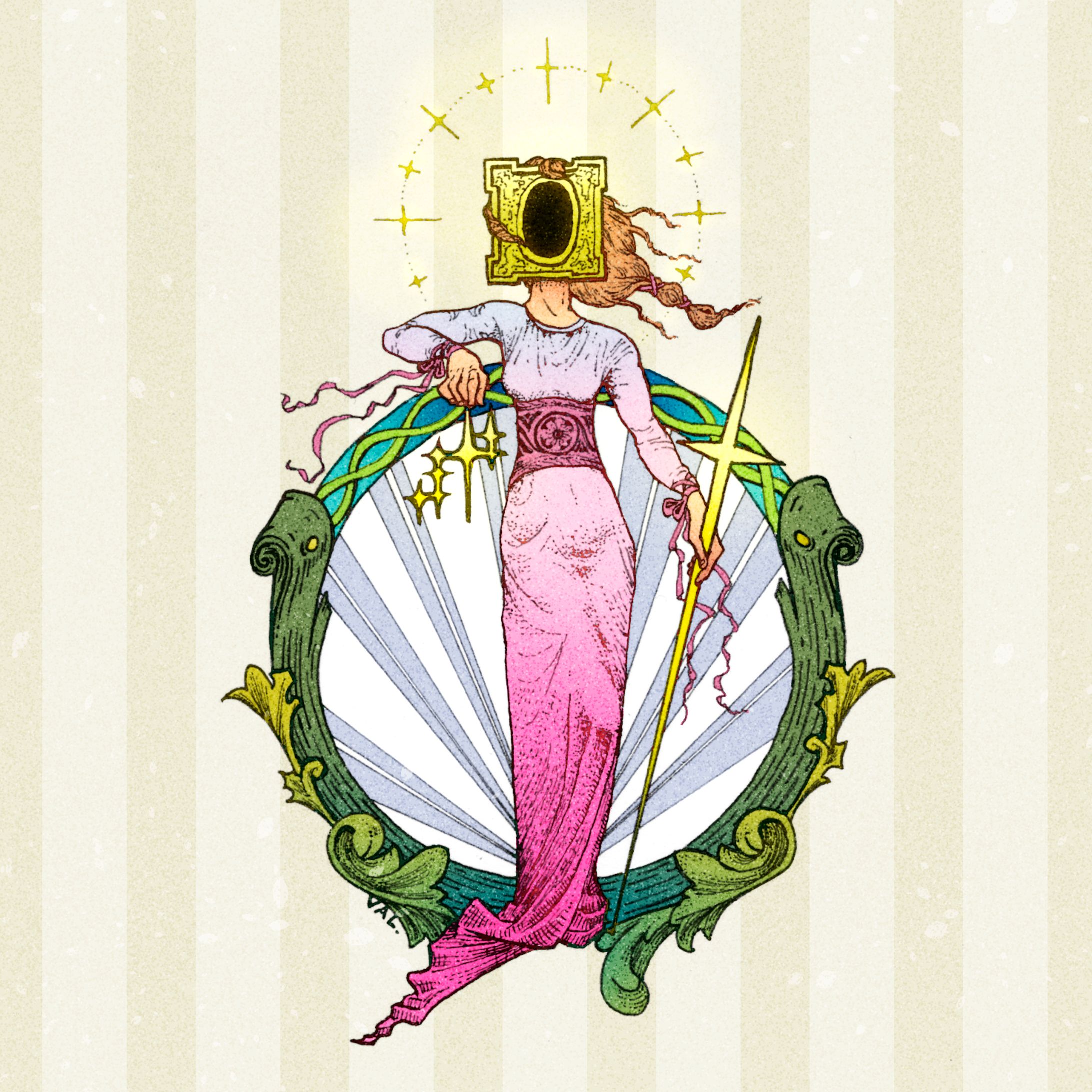 Goddess of Frames / colored-1