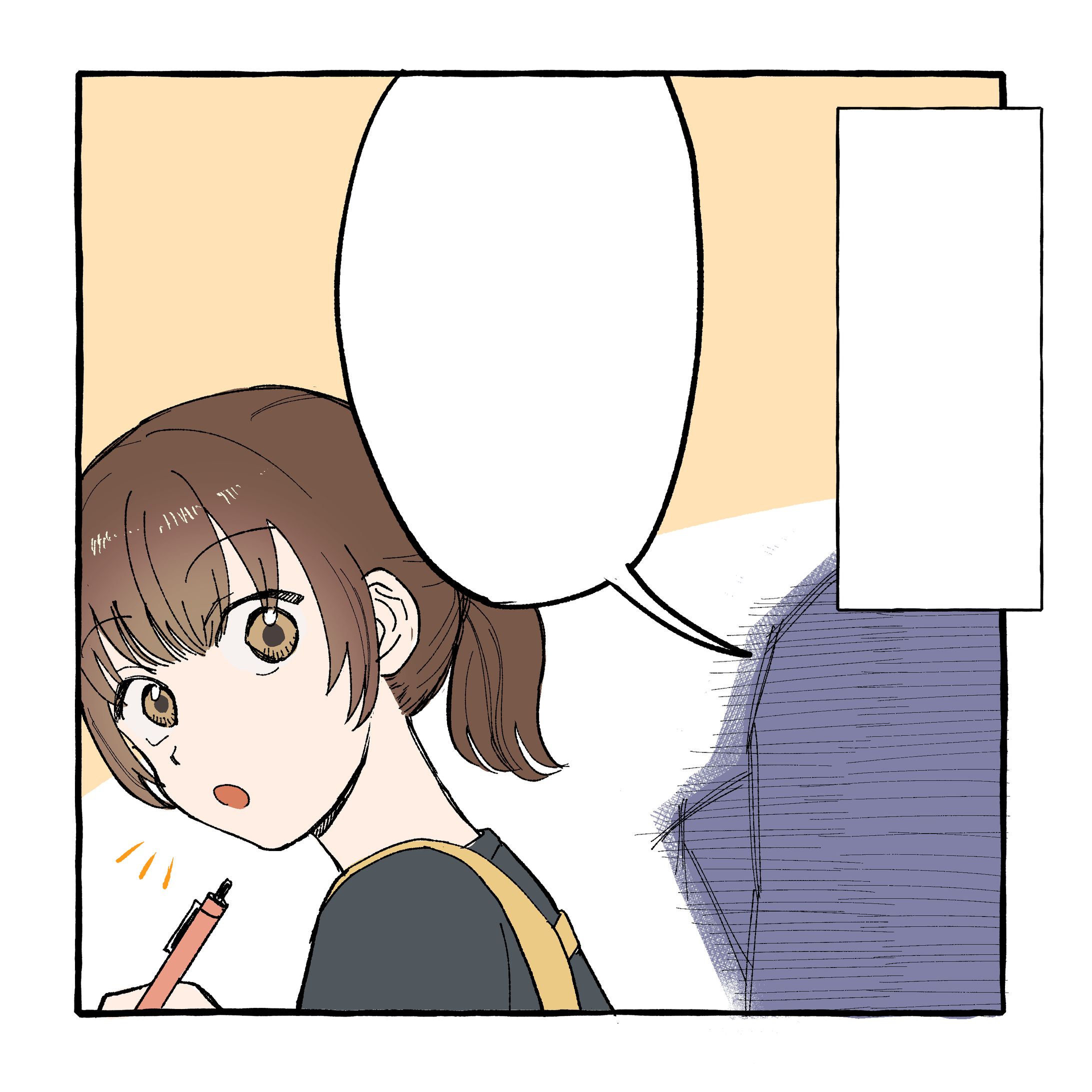 【works】カラー四コマ漫画-1