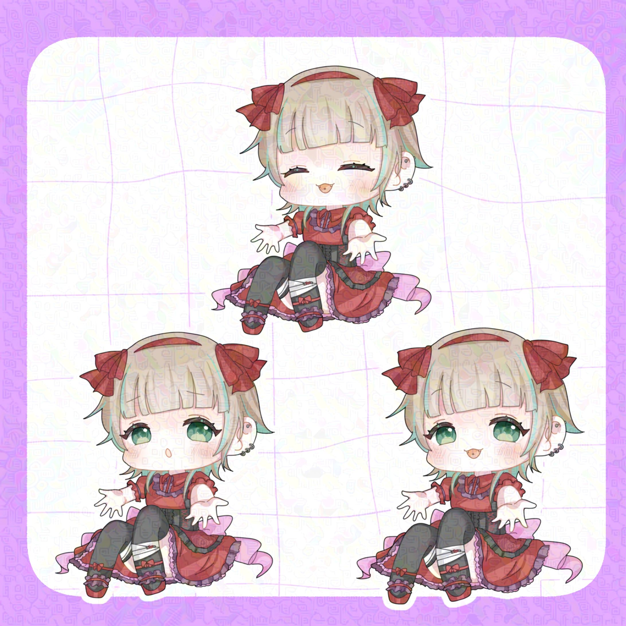 ひの朱寝様 ミニキャラ-1