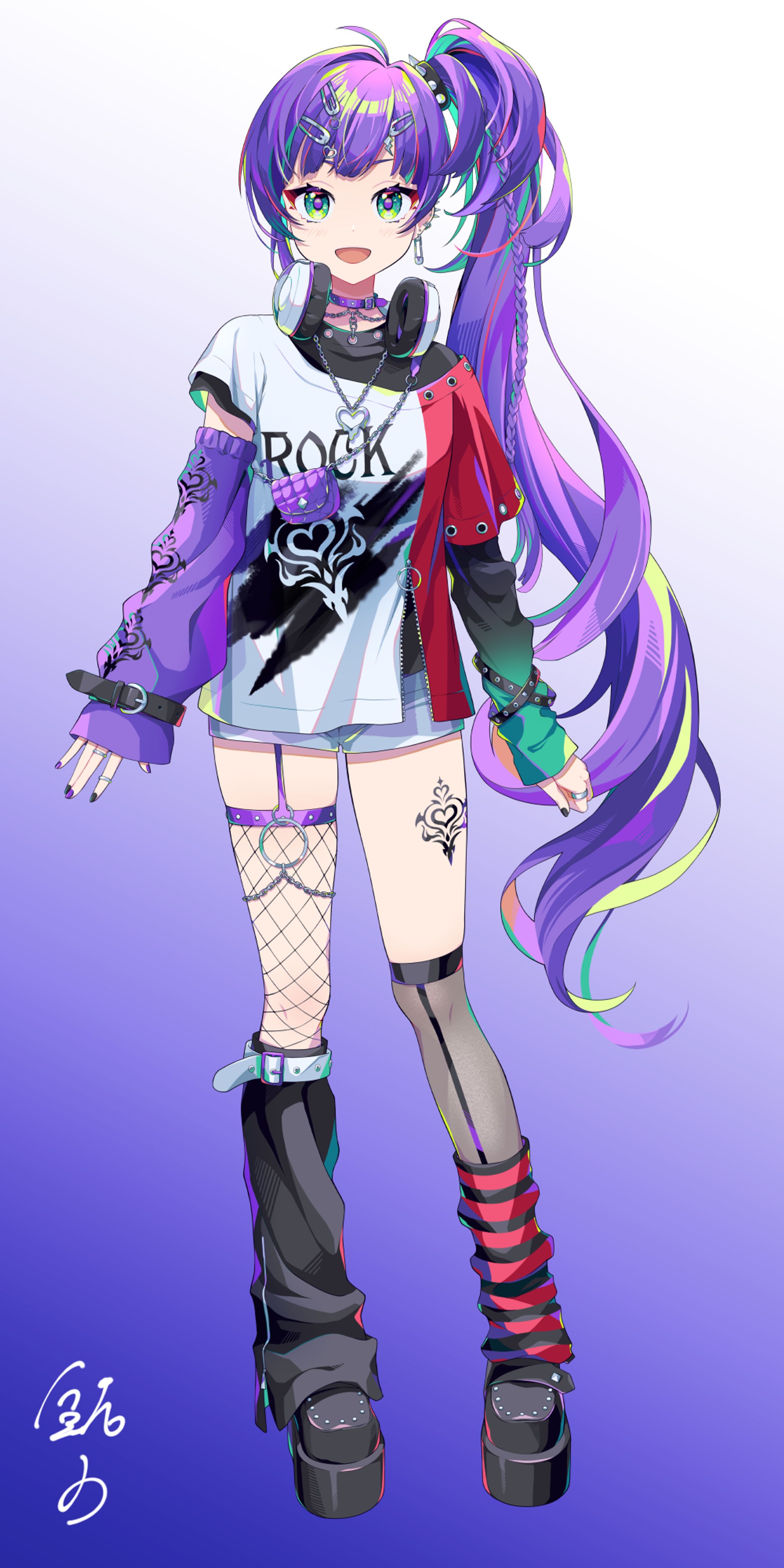 海外VTuberモデルイラスト-1