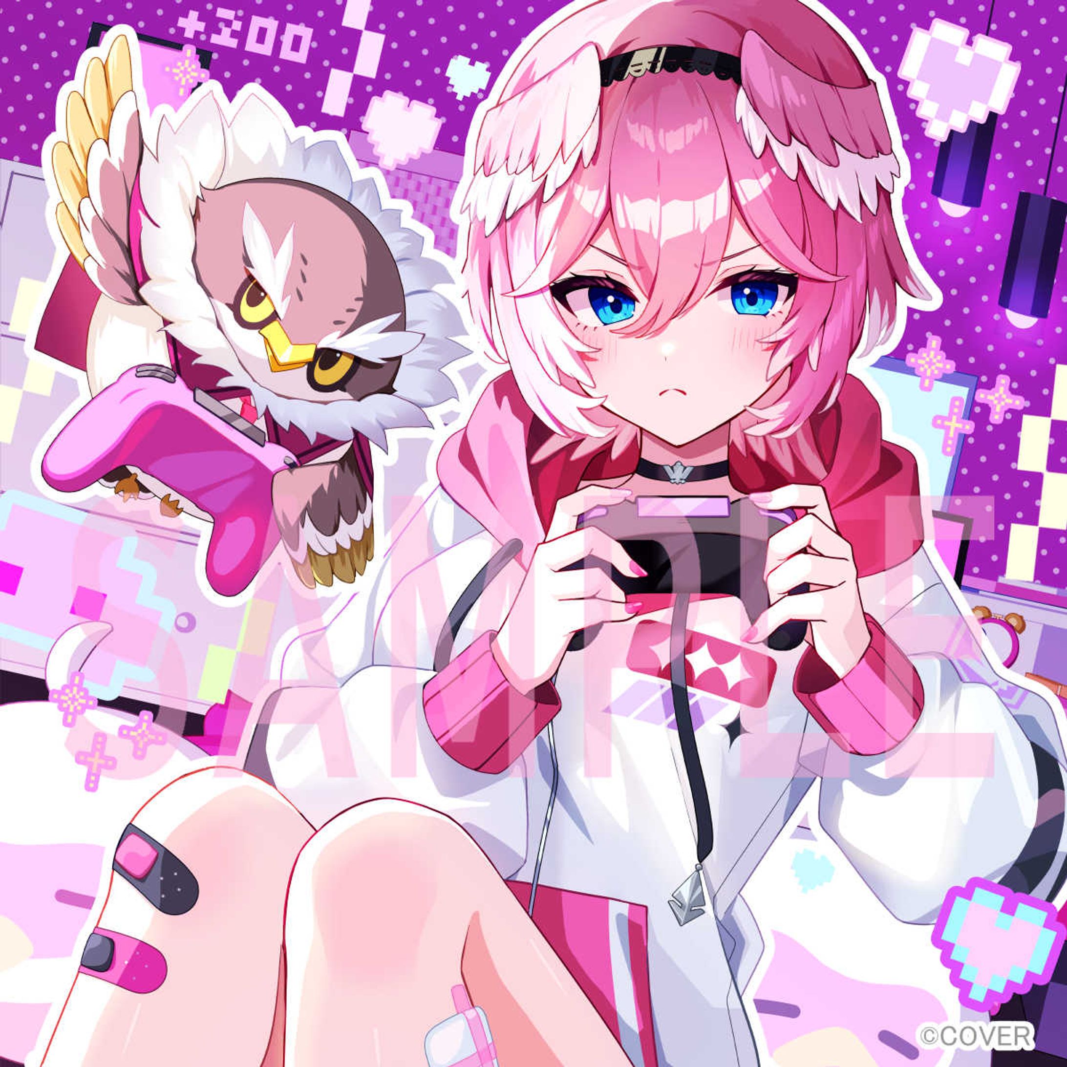 鷹嶺ルイ様2ndアルバム『Lapis Lazuli』ランダムアナザージャケットイラスト-1