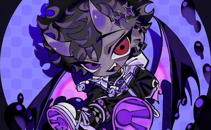 【お仕事】グッズ用SDイラスト