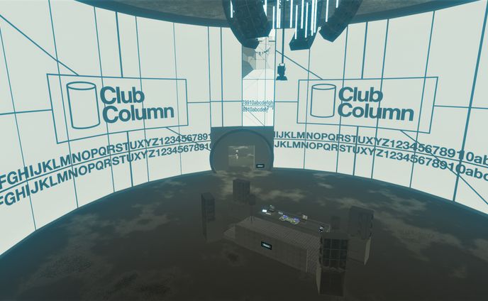 VRChat Music Venue "Club Column"