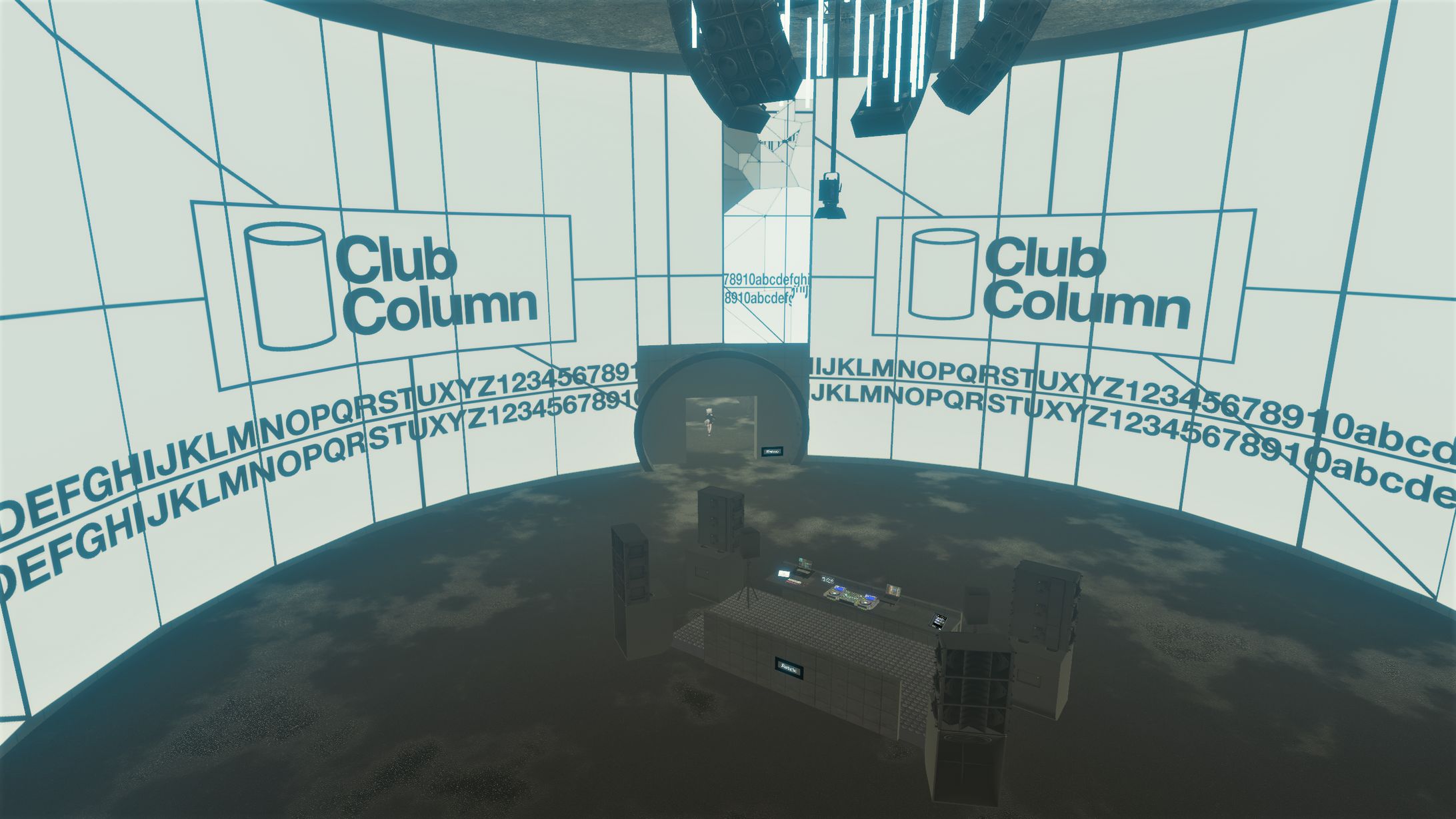 VRChat Music Venue "Club Column"-1