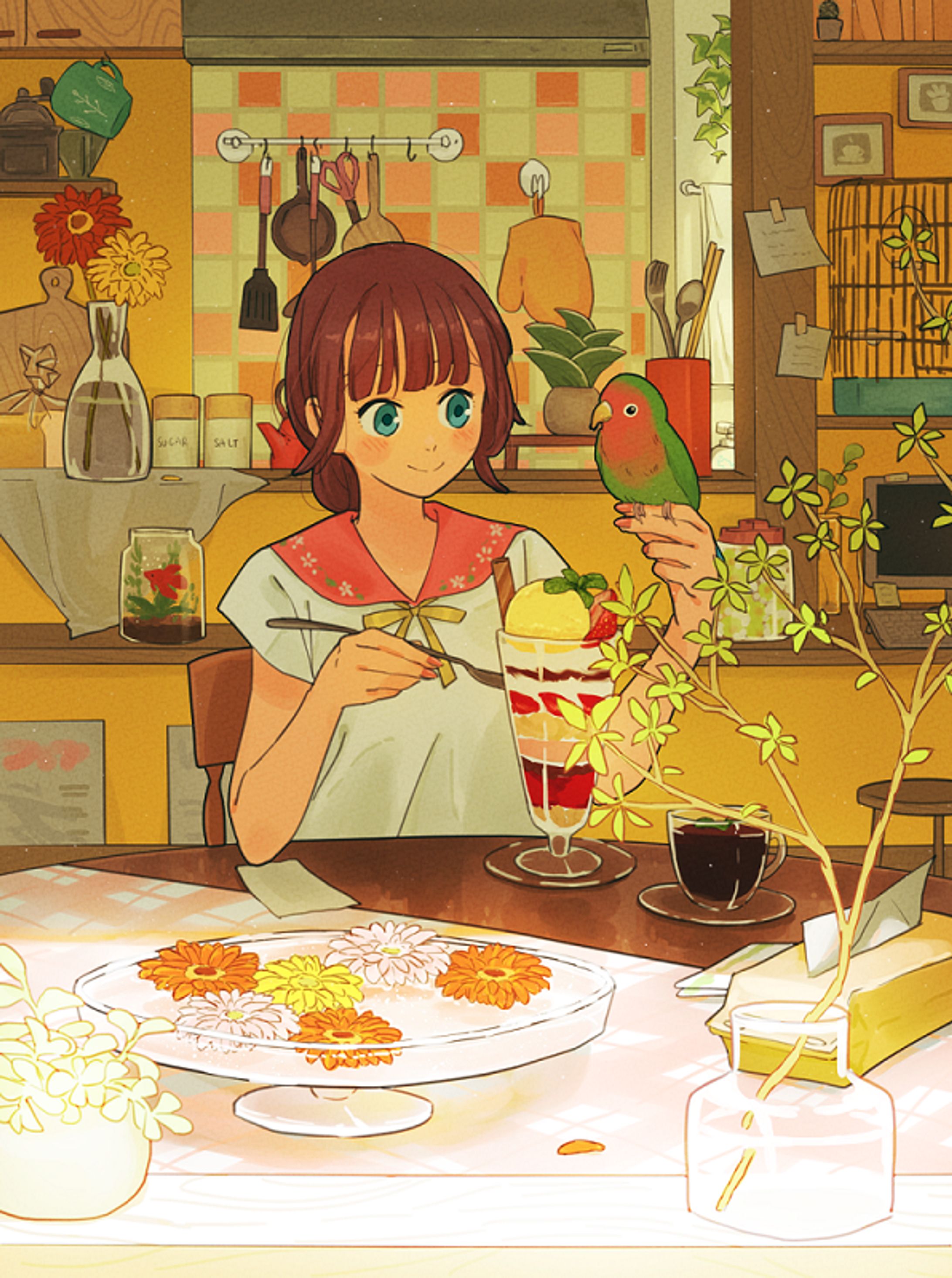 【仕事絵】メイキング本イラスト-1