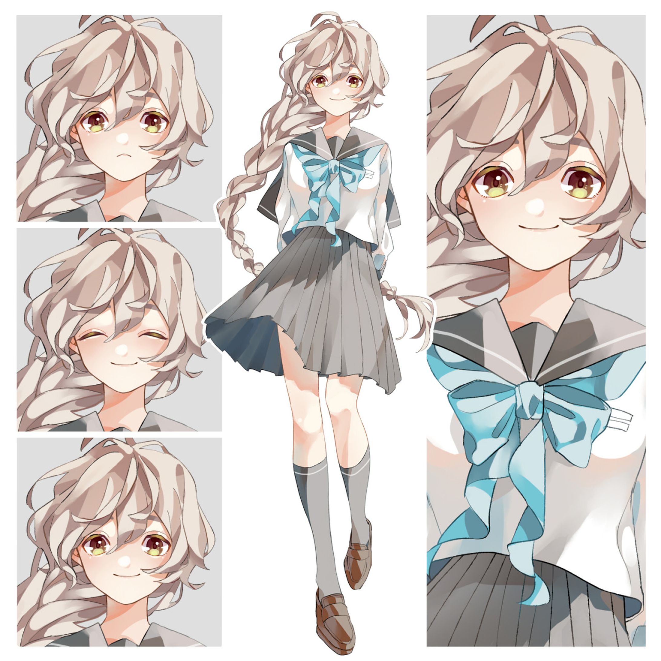 ▼セーラー服の女の子2-1