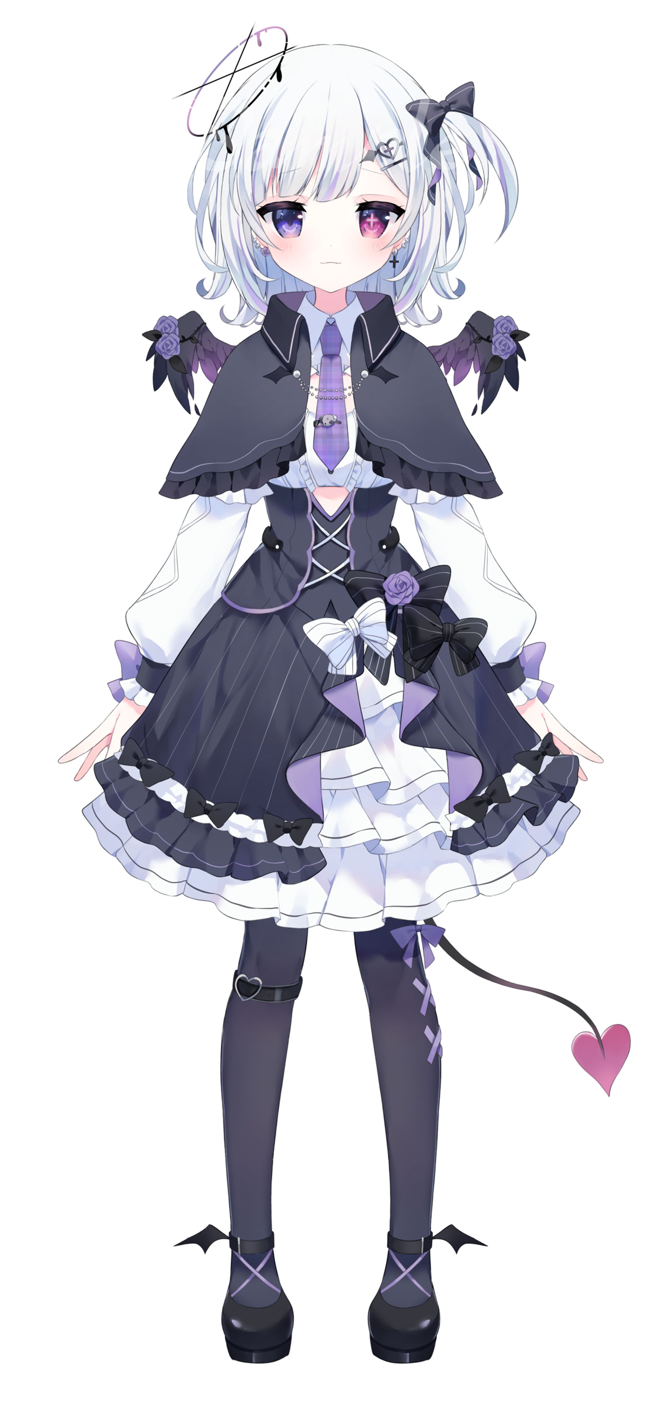 Vtuber 堕落ぴて様　新モデル立ち絵-1