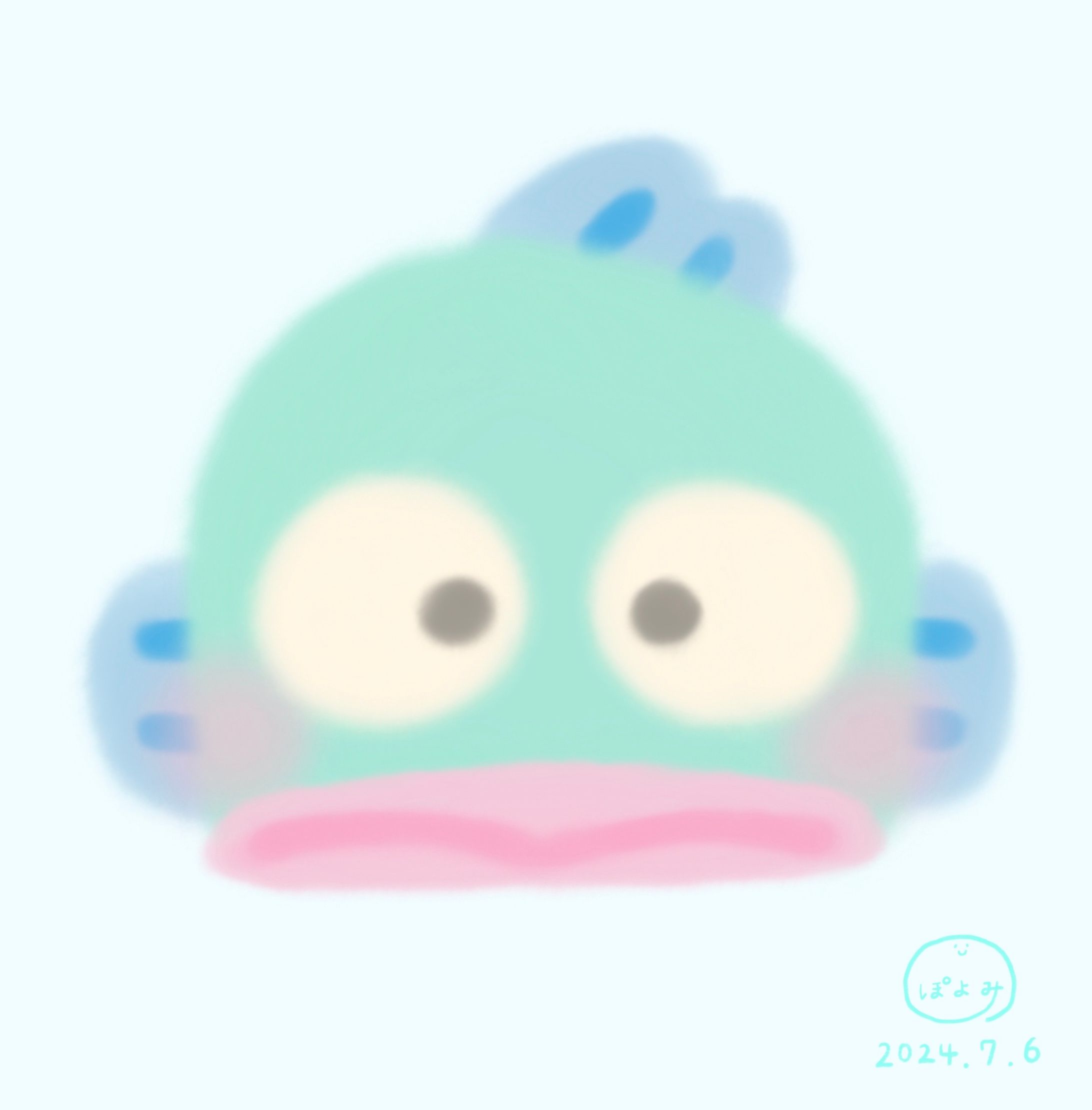 ハンギョドン💙イラスト🎨絵本作家ぽよみ-1