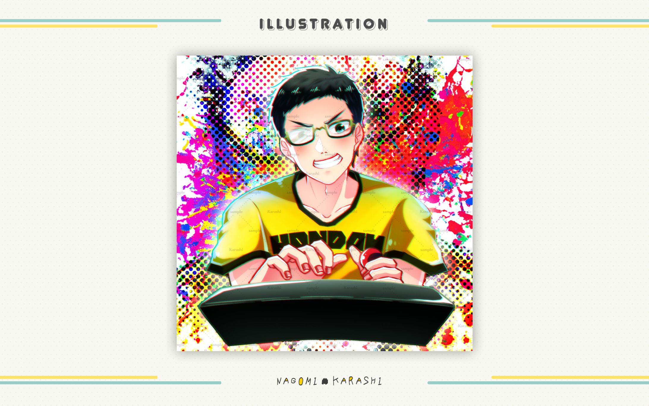 【イラスト】ホンダム様-1