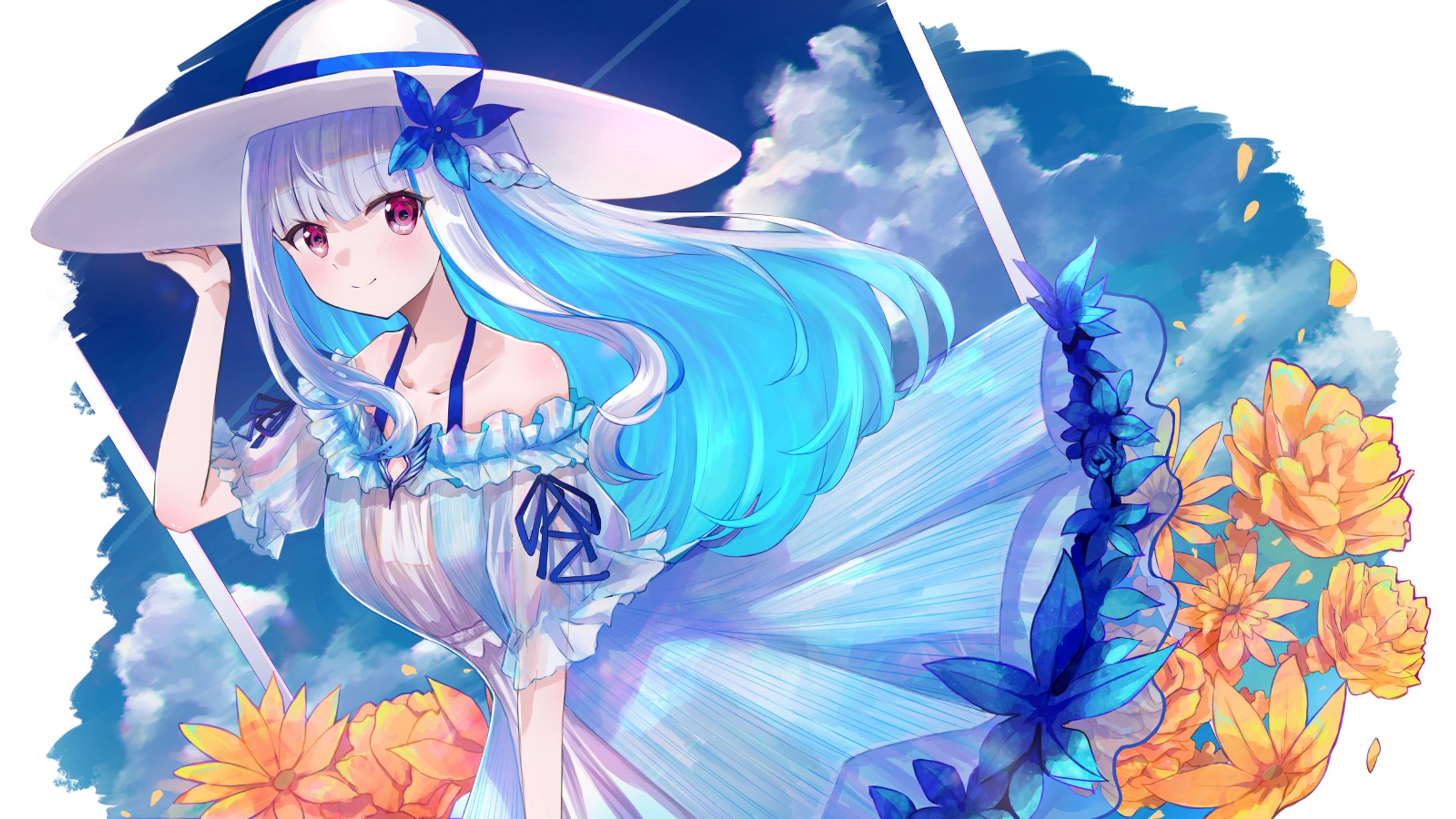 【FA】リゼ・ヘルエスタ/夏衣装・ハーフアップ-1