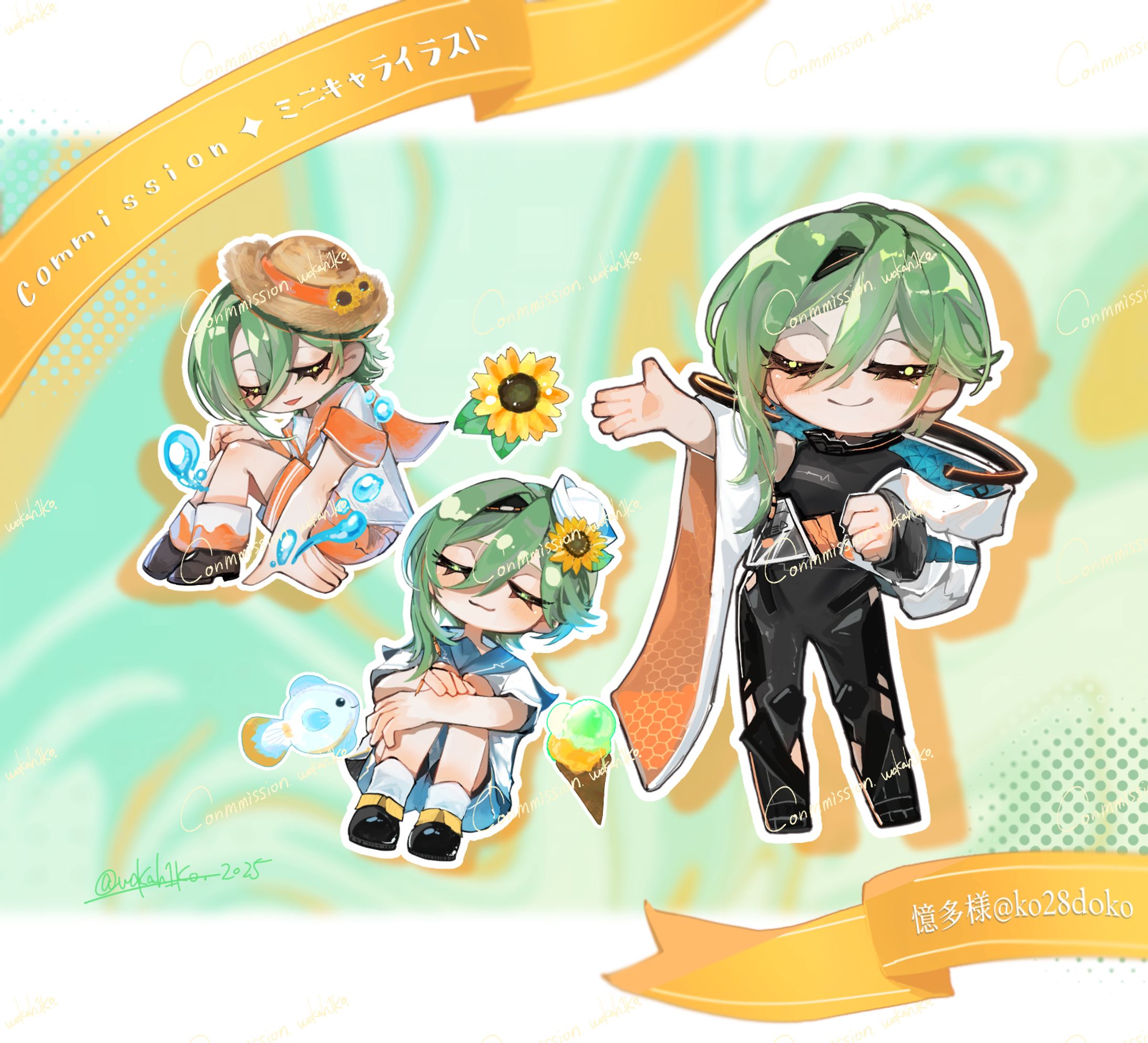 ✦commission 憶多様グッズ用イラスト-1
