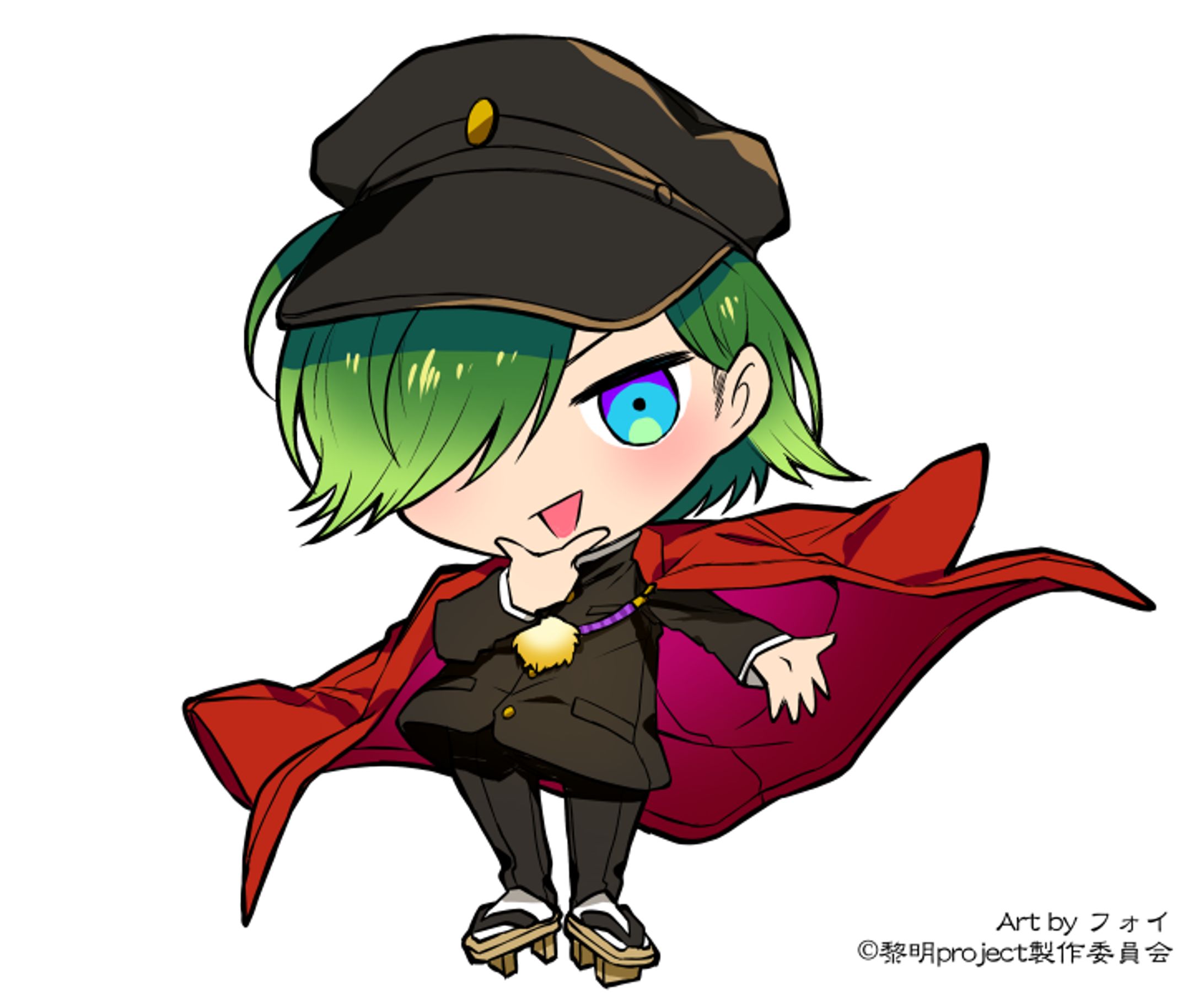 「黎明project」キャラクターデザイン2点-1